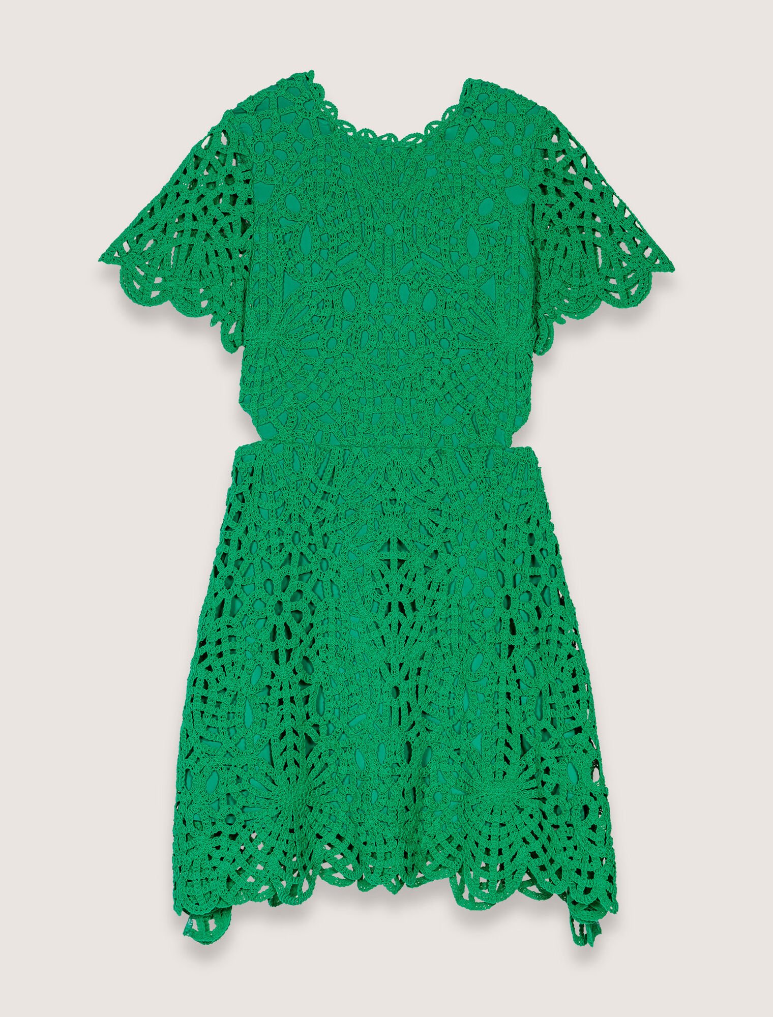 Mini crochet dress