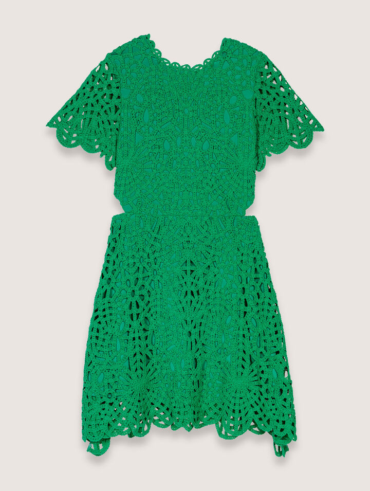 Mini crochet dress
