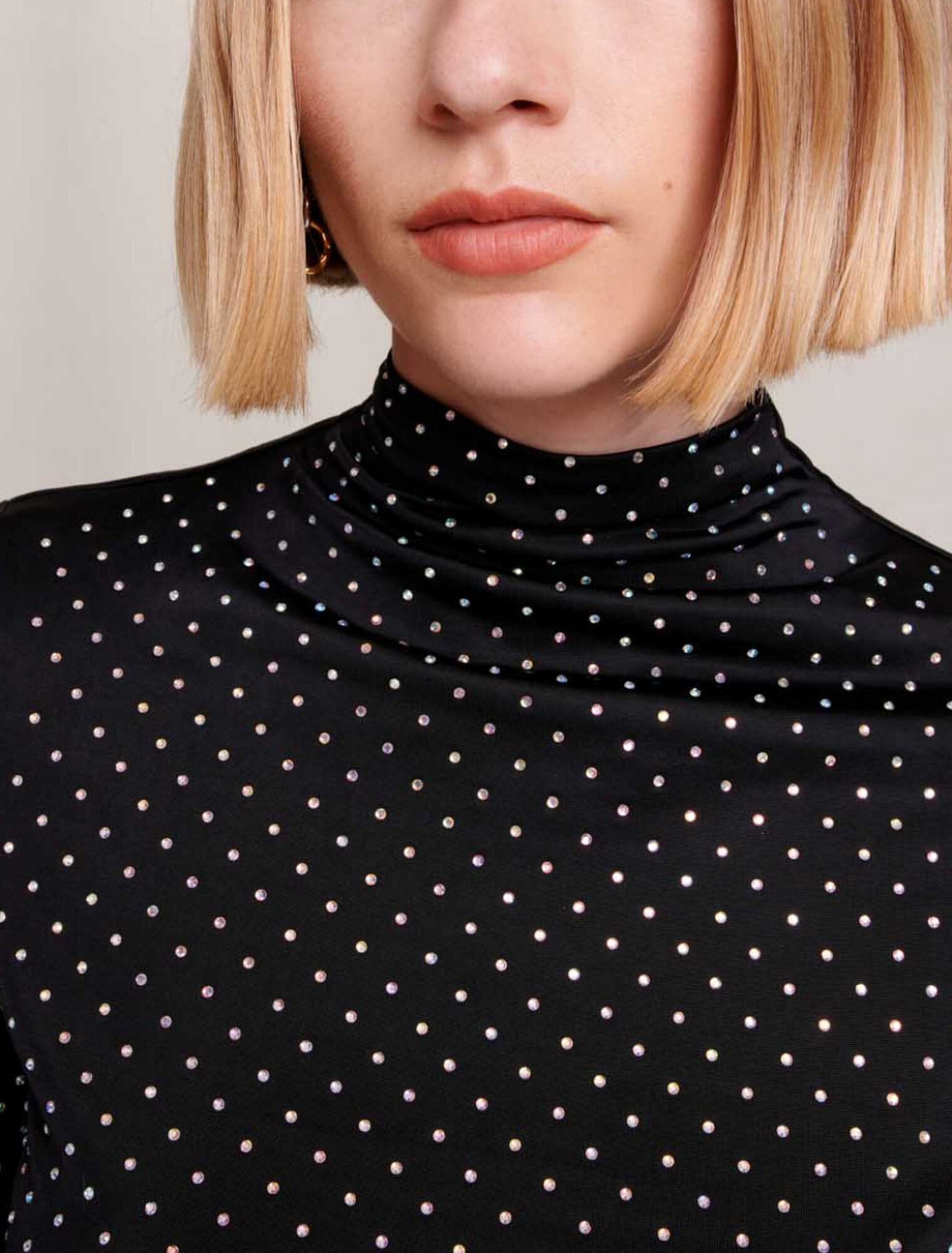 Short rhinestone dress