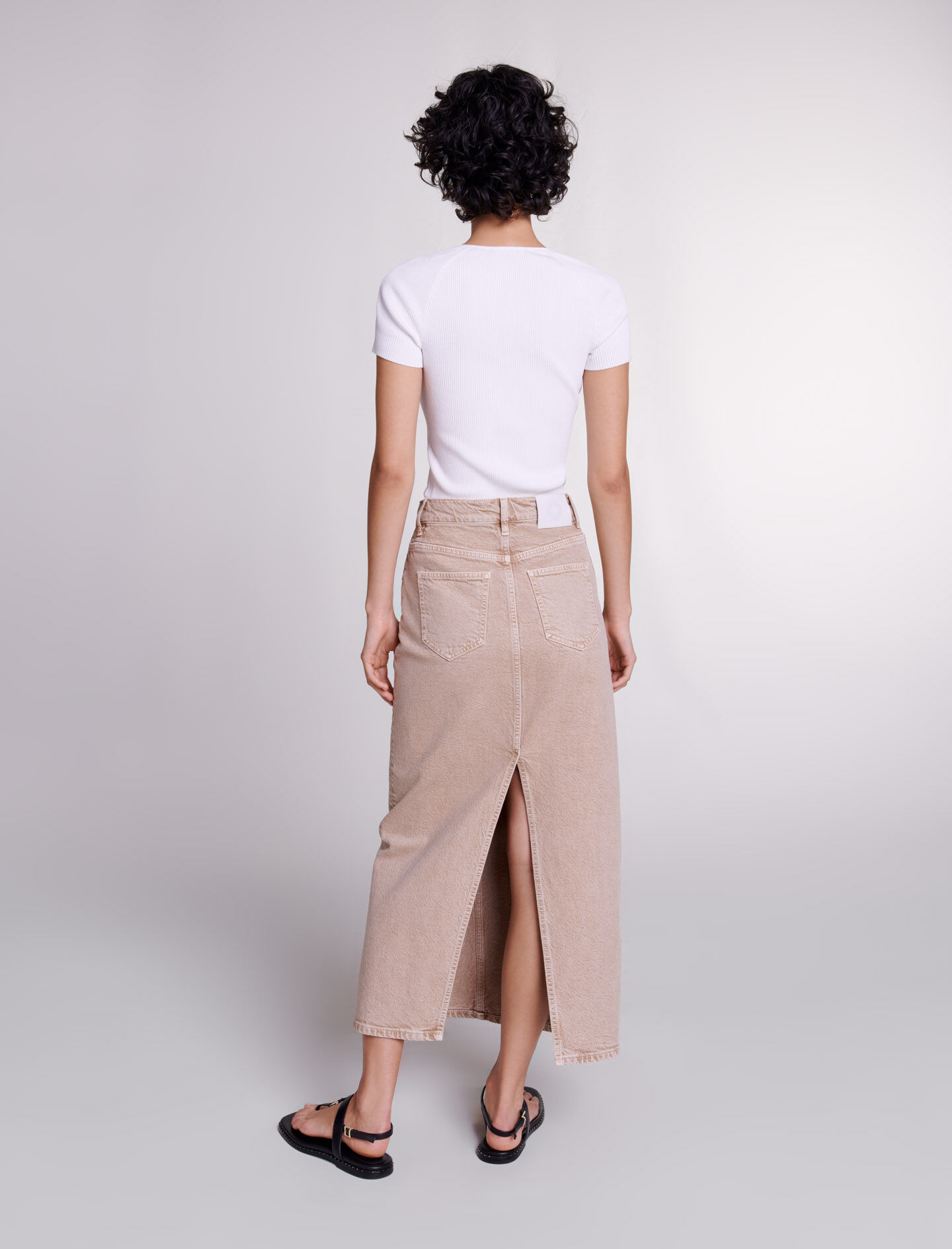 早割クーポン！ Long denim skirt アクセサリー