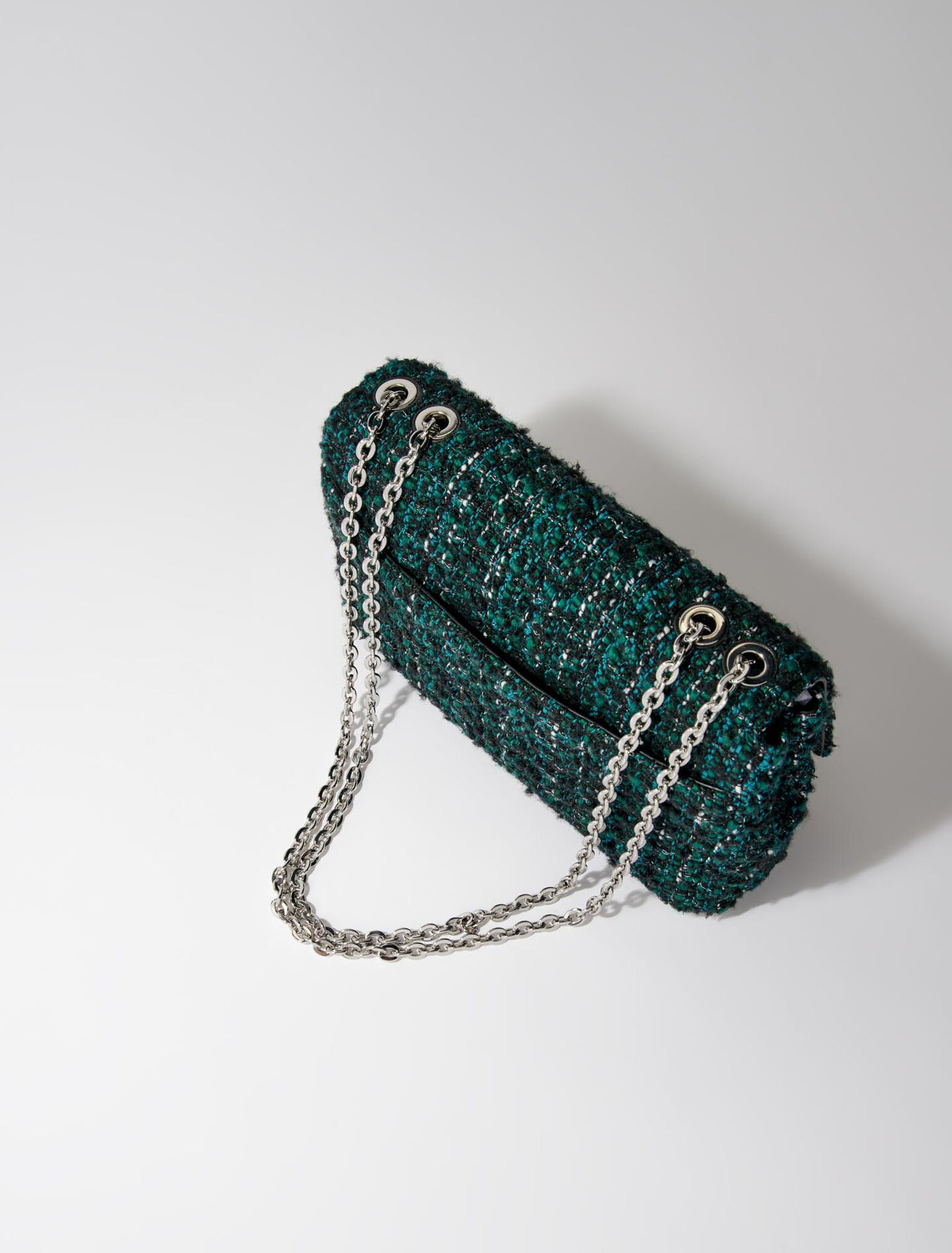 Clover bag in tweed
