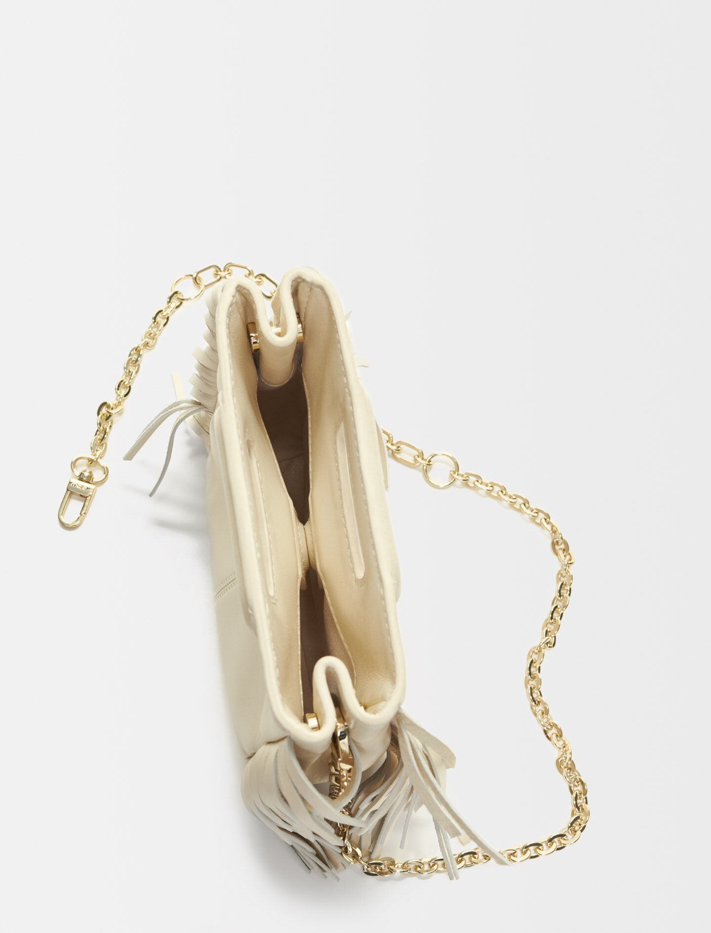 MAJE ハンドバッグ Crackled leather M bag Brown for Women | Maje