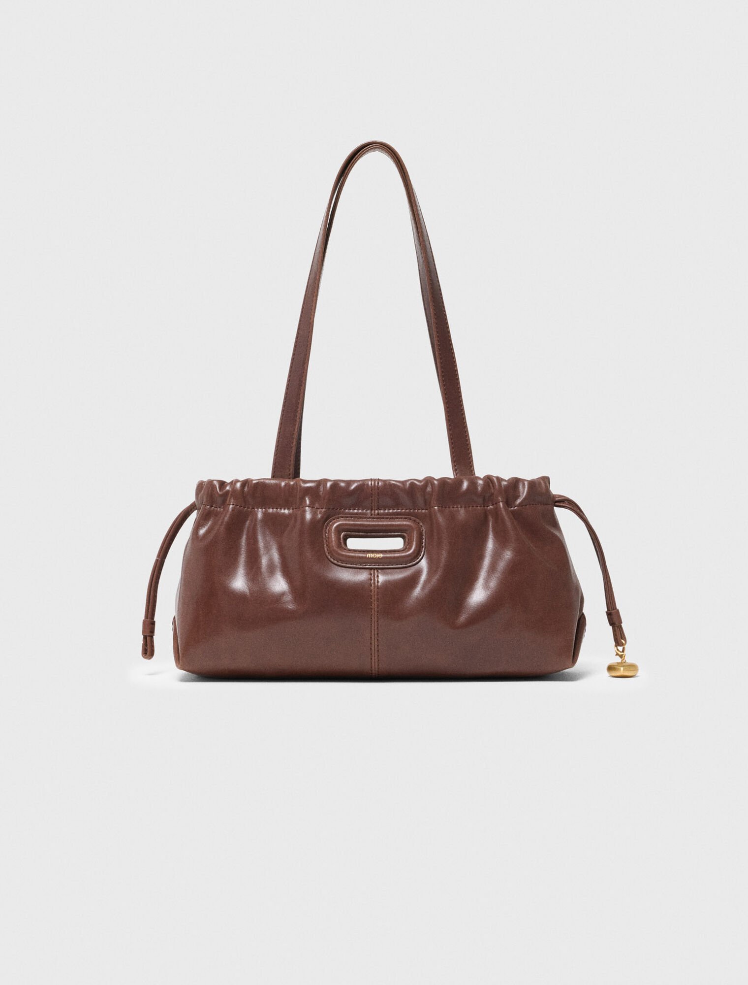 Vintage leather Milpli baguette