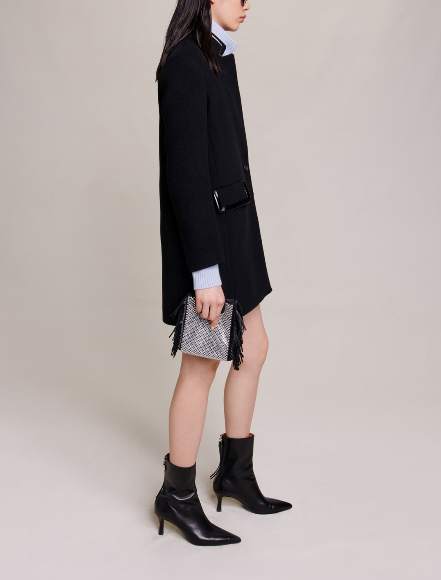 Mid-length coat
