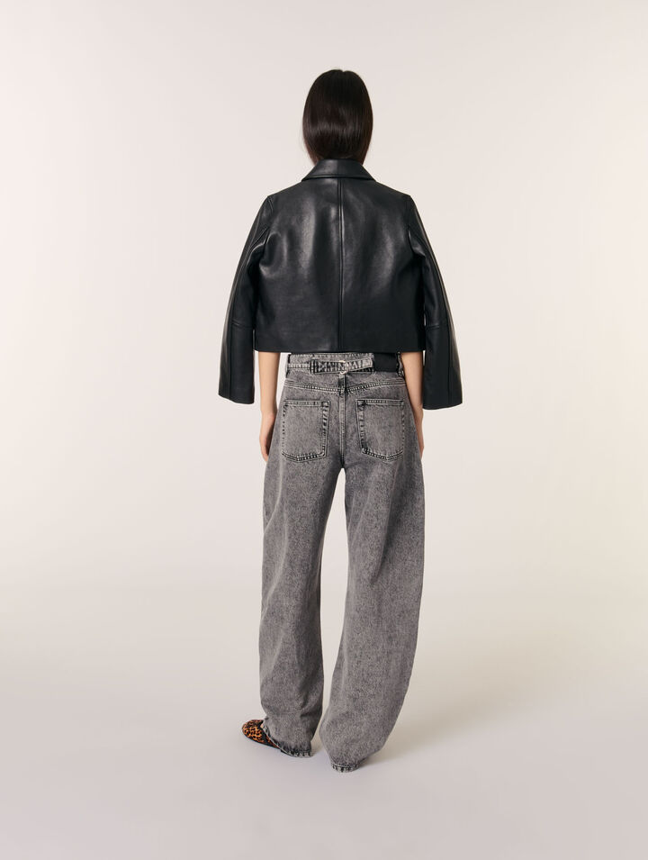 Oversized balloon jean
