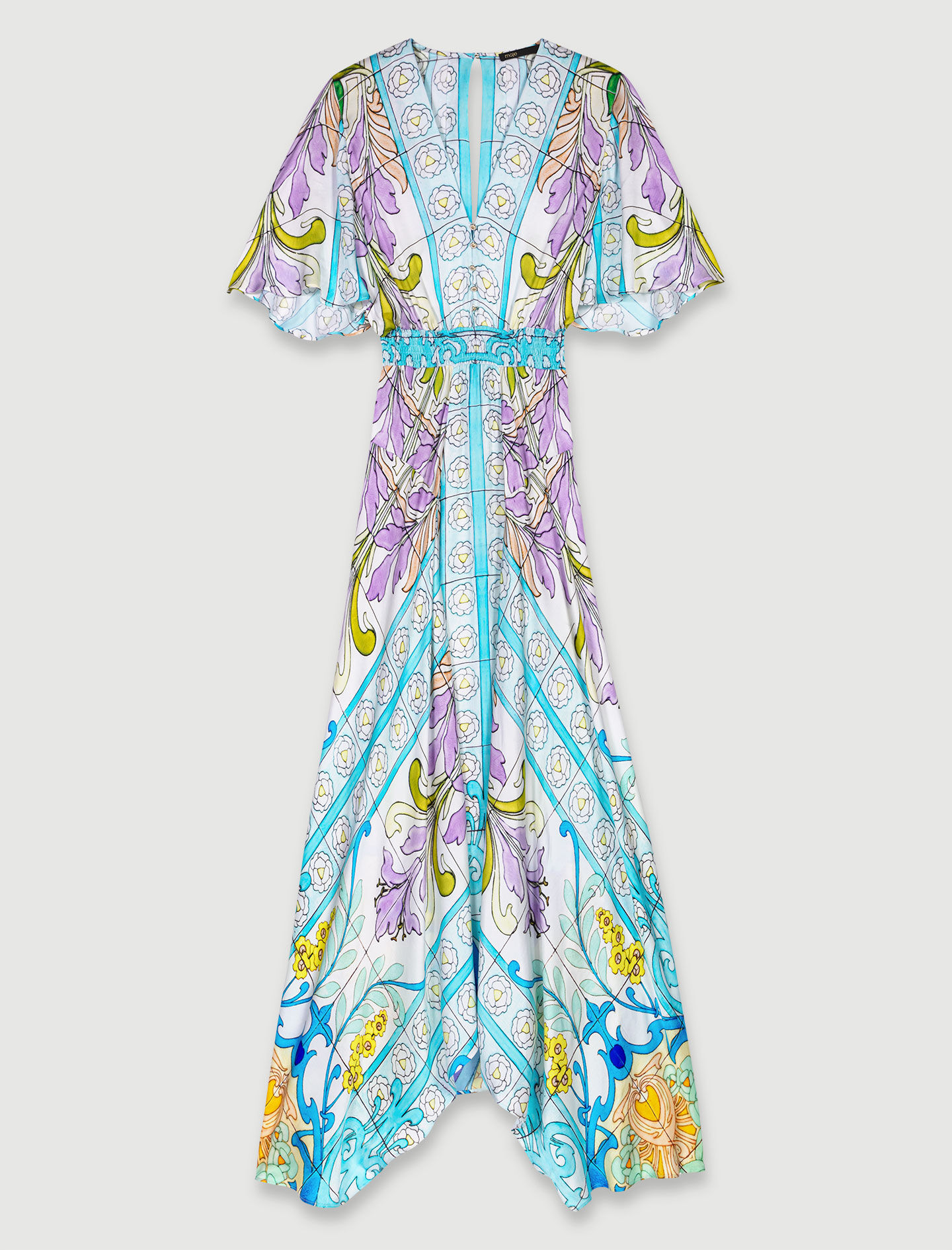 ワンピース  MULTICOLOR SILK DRESS RAFC4W99-010-front-652x784.jpg