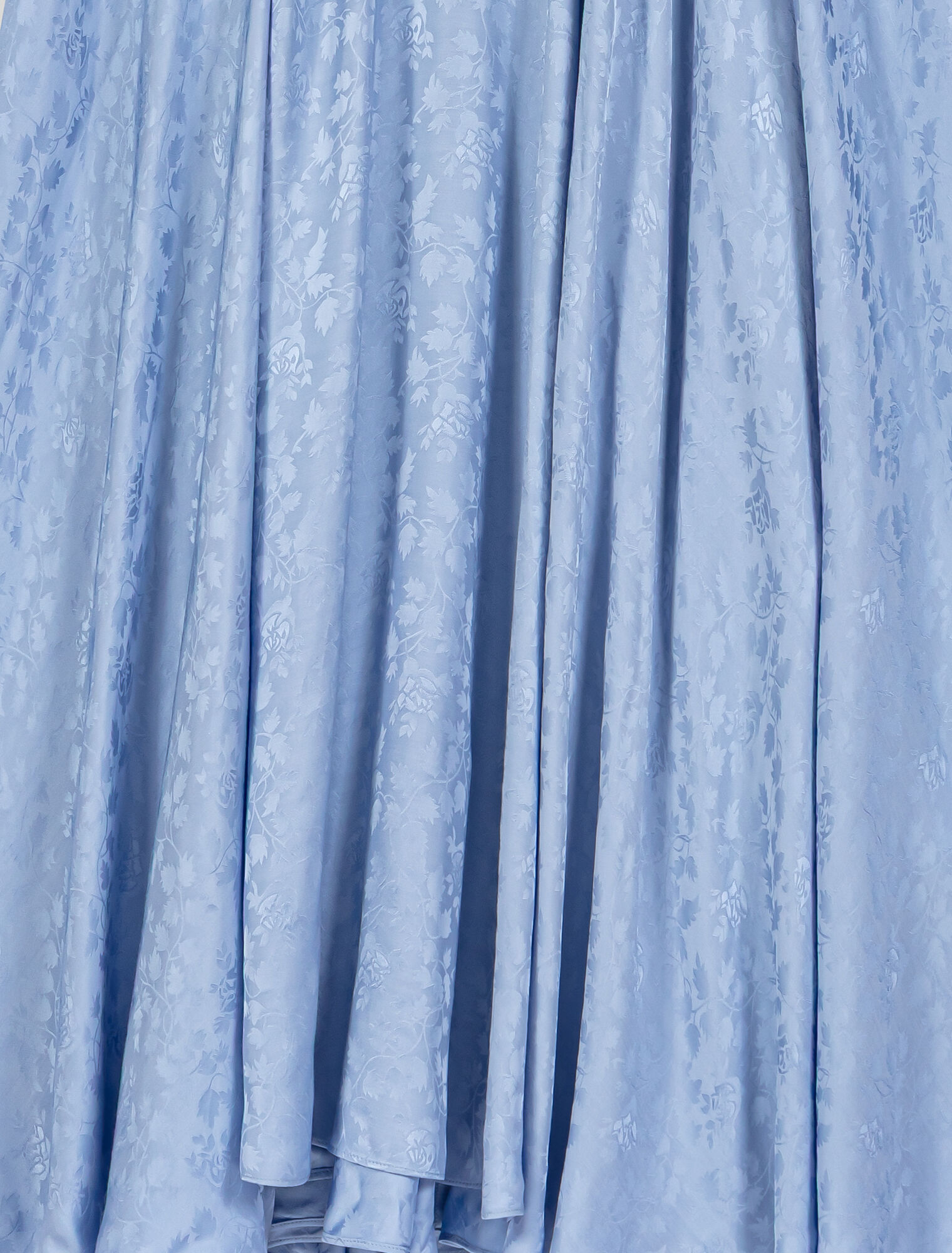 Patterned jacquard maxi dress