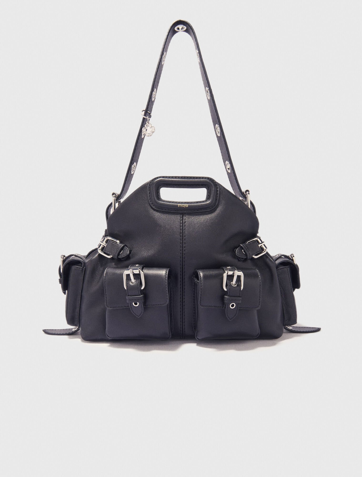 Miss M cargo bag in leather