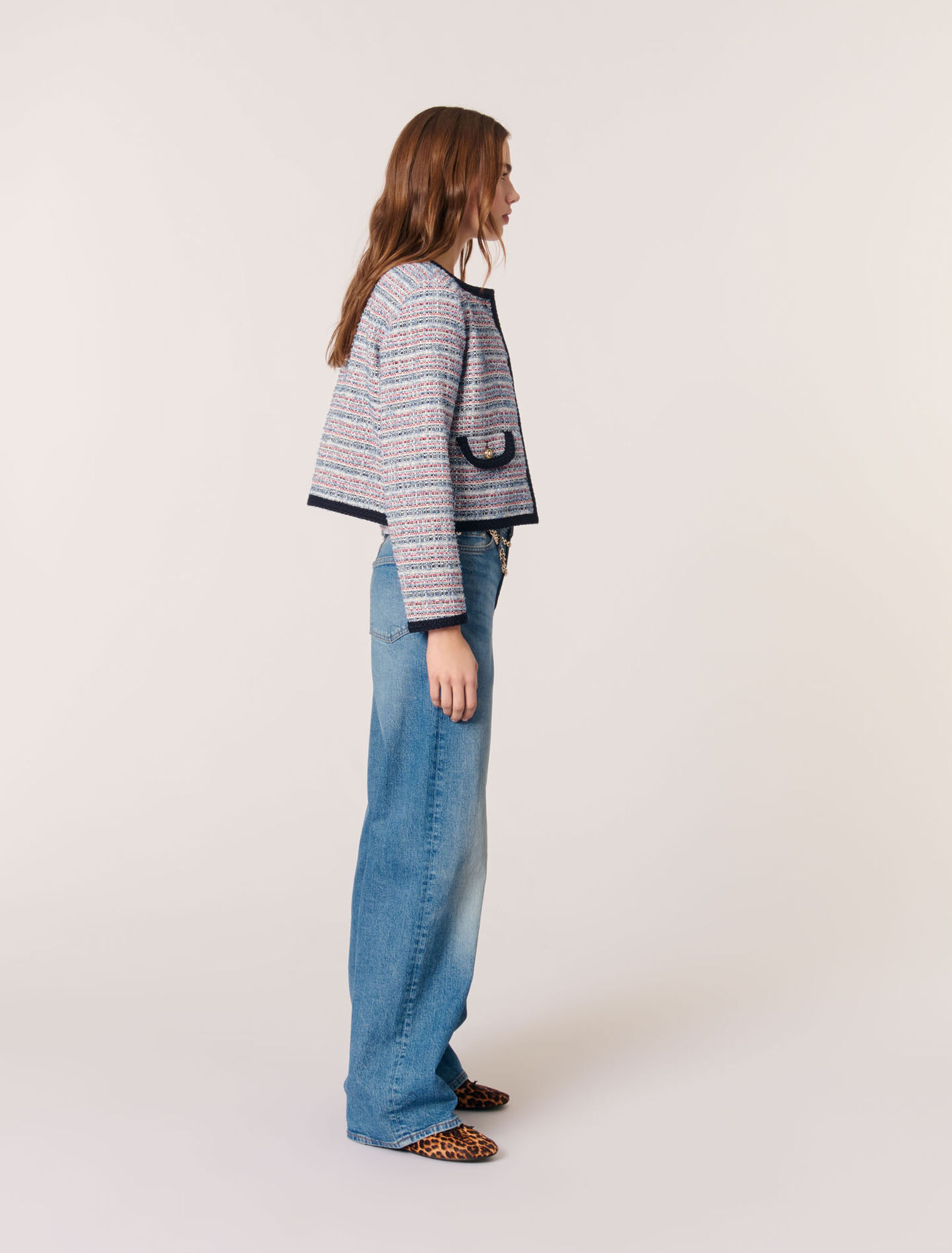 Short tweed jacket