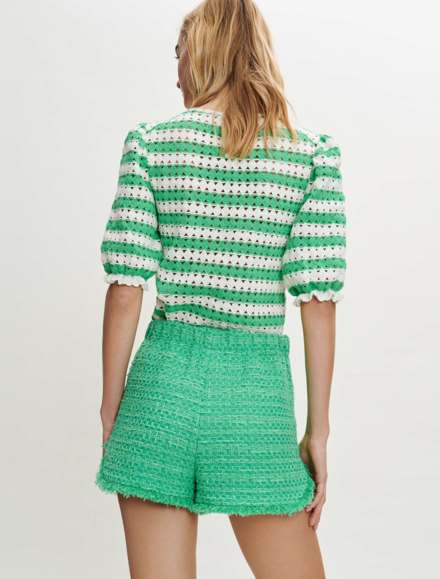 Tweed shorts