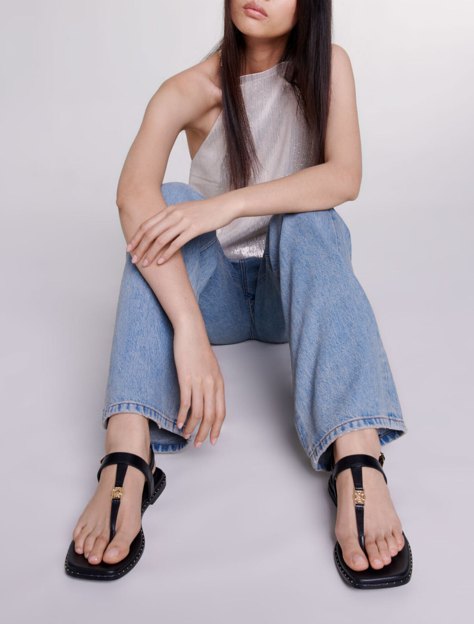 Wide-leg jeans