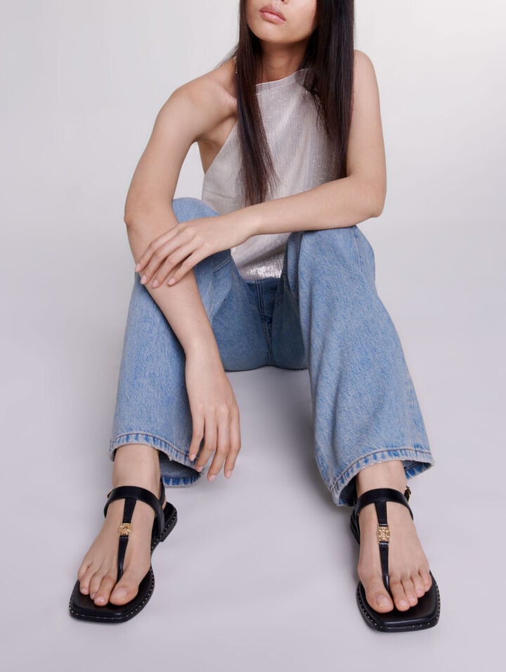 Wide-leg jeans