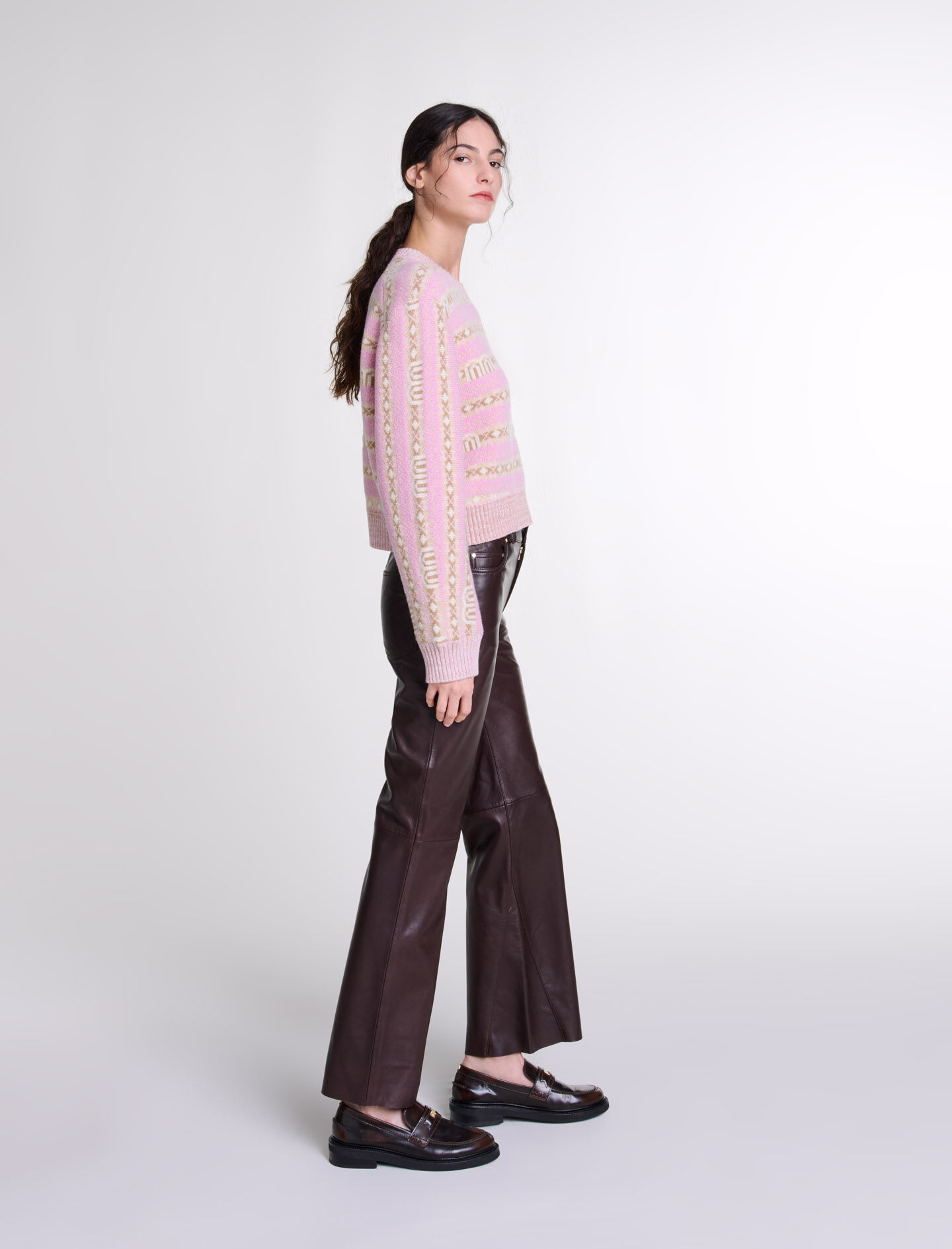 Denim jeans with pockets Blue For Women | Maje