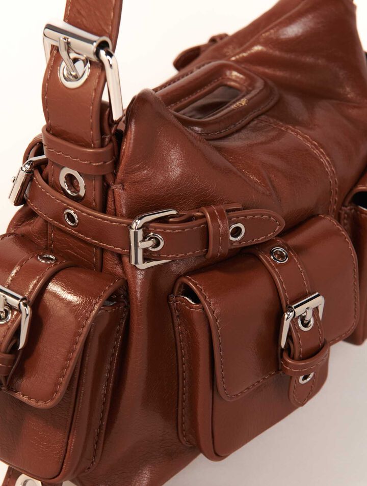 Miss M Mini cargo leather bag