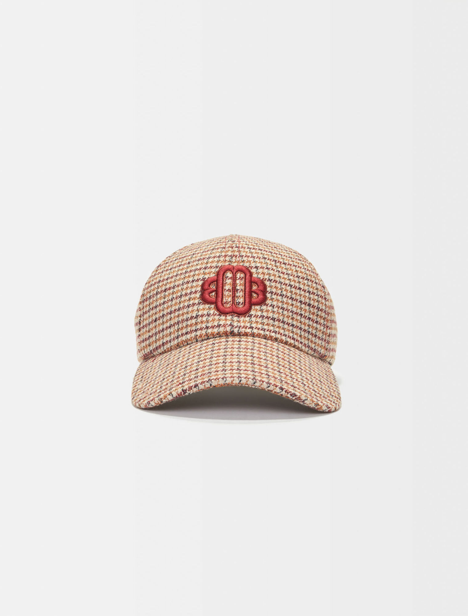 Houndstooth cap
