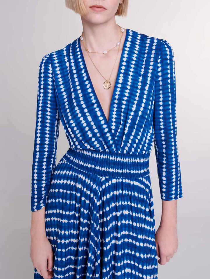 Asymmetrical maxi dress