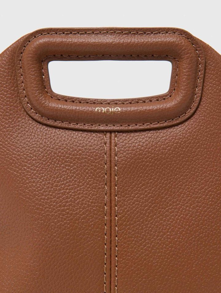 Grained leather Miss M bag