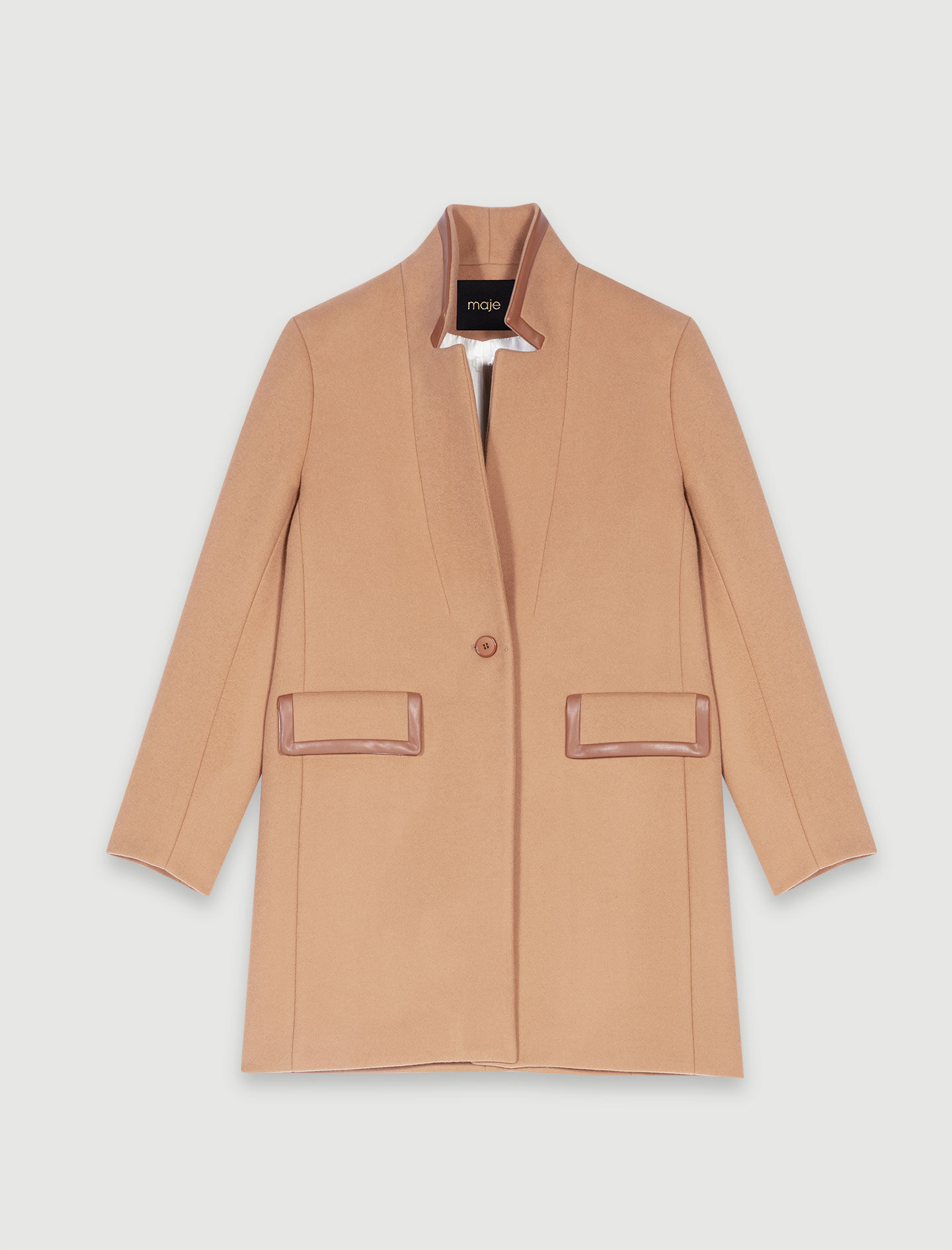 新品未使用 MOUSSY DOUBLE BREASTED MID COAT 2 MBL17-43 Moussy • XL • shoulders: 