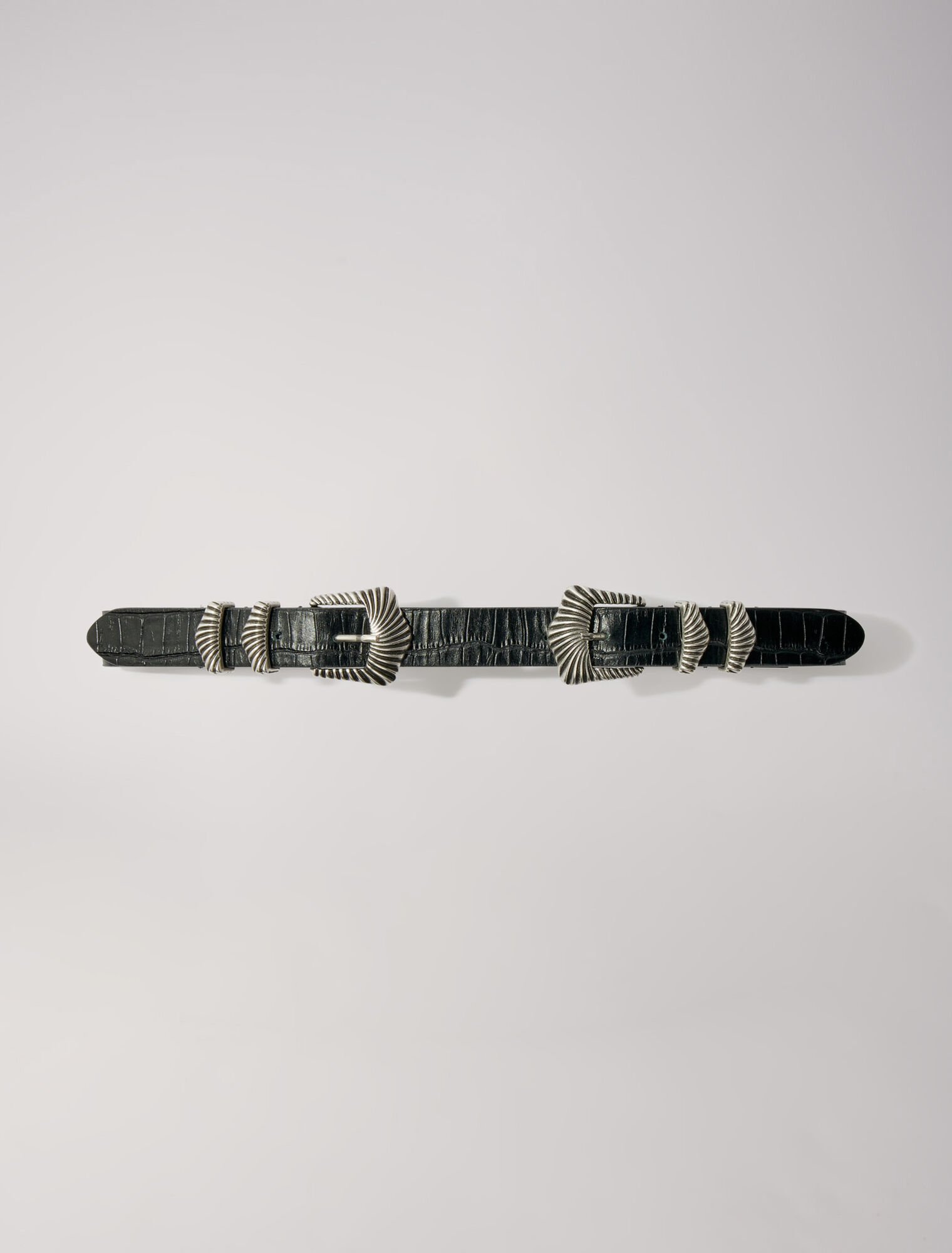 Double buckle belt
