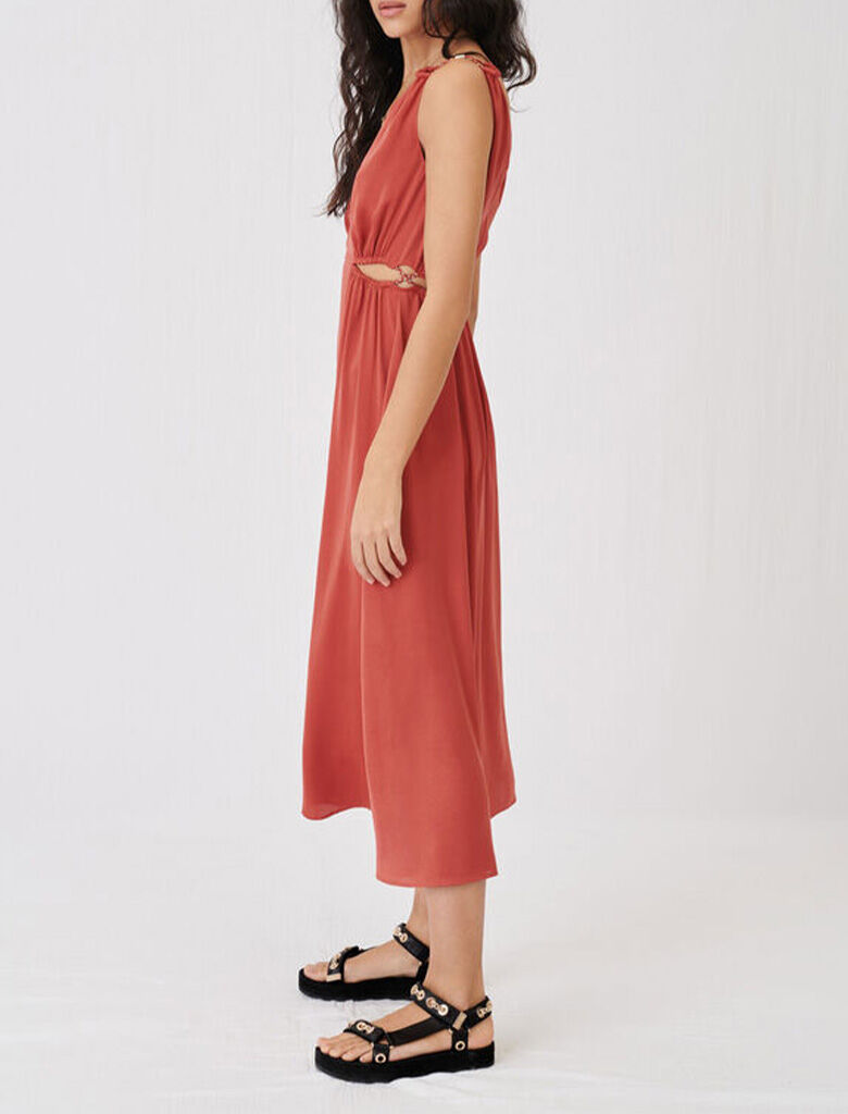 SALE *maje* ロゴストラップリブニットワンピース Sites-Maje-US-Site