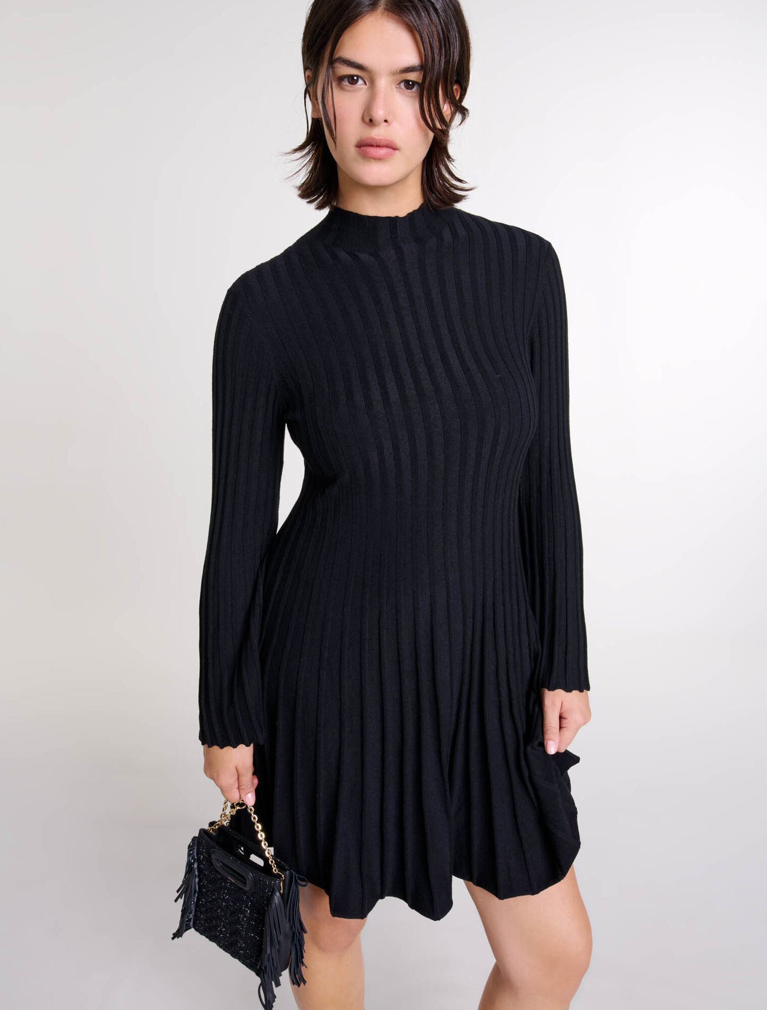 Short knit dress