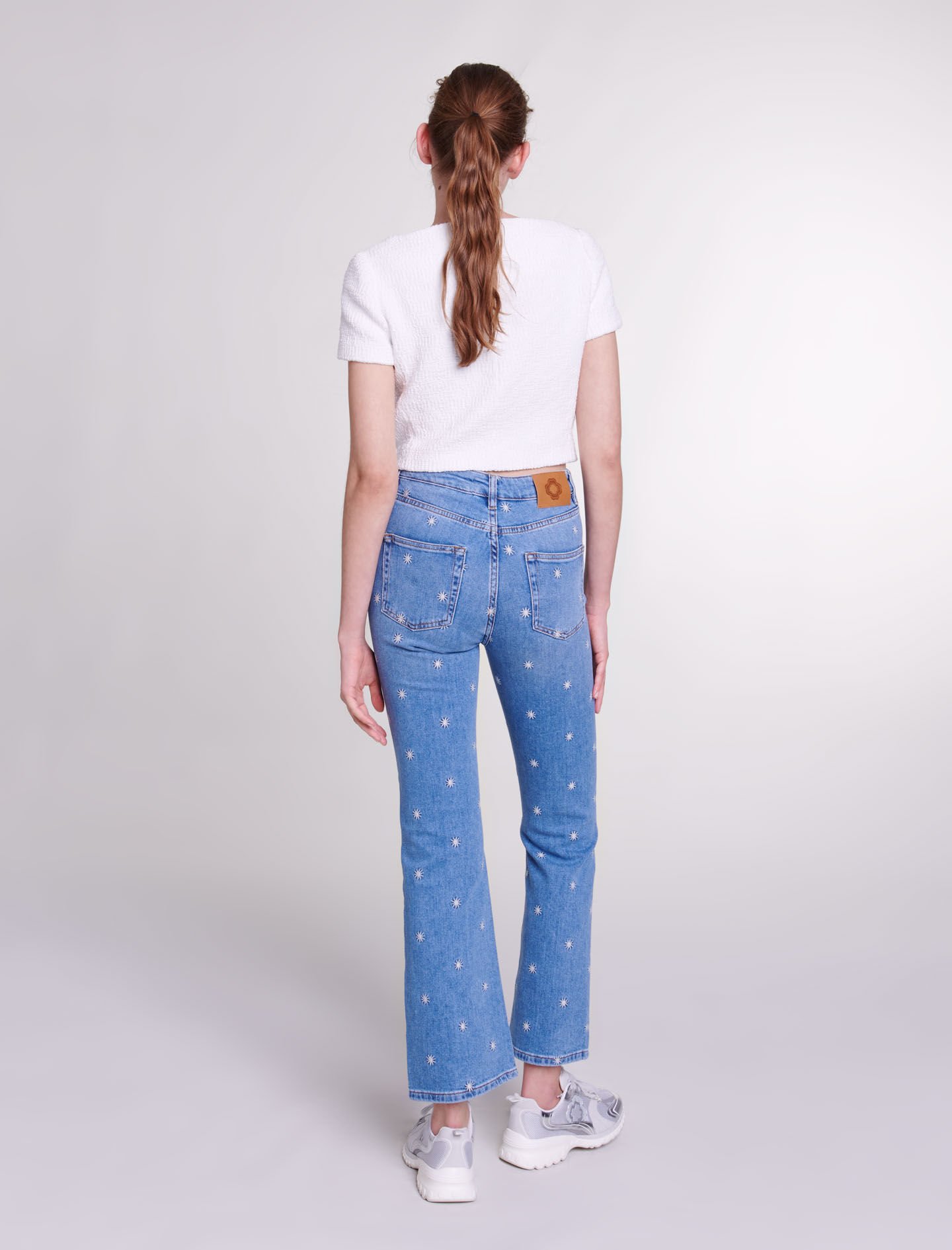 Tweed top White For Women | Maje