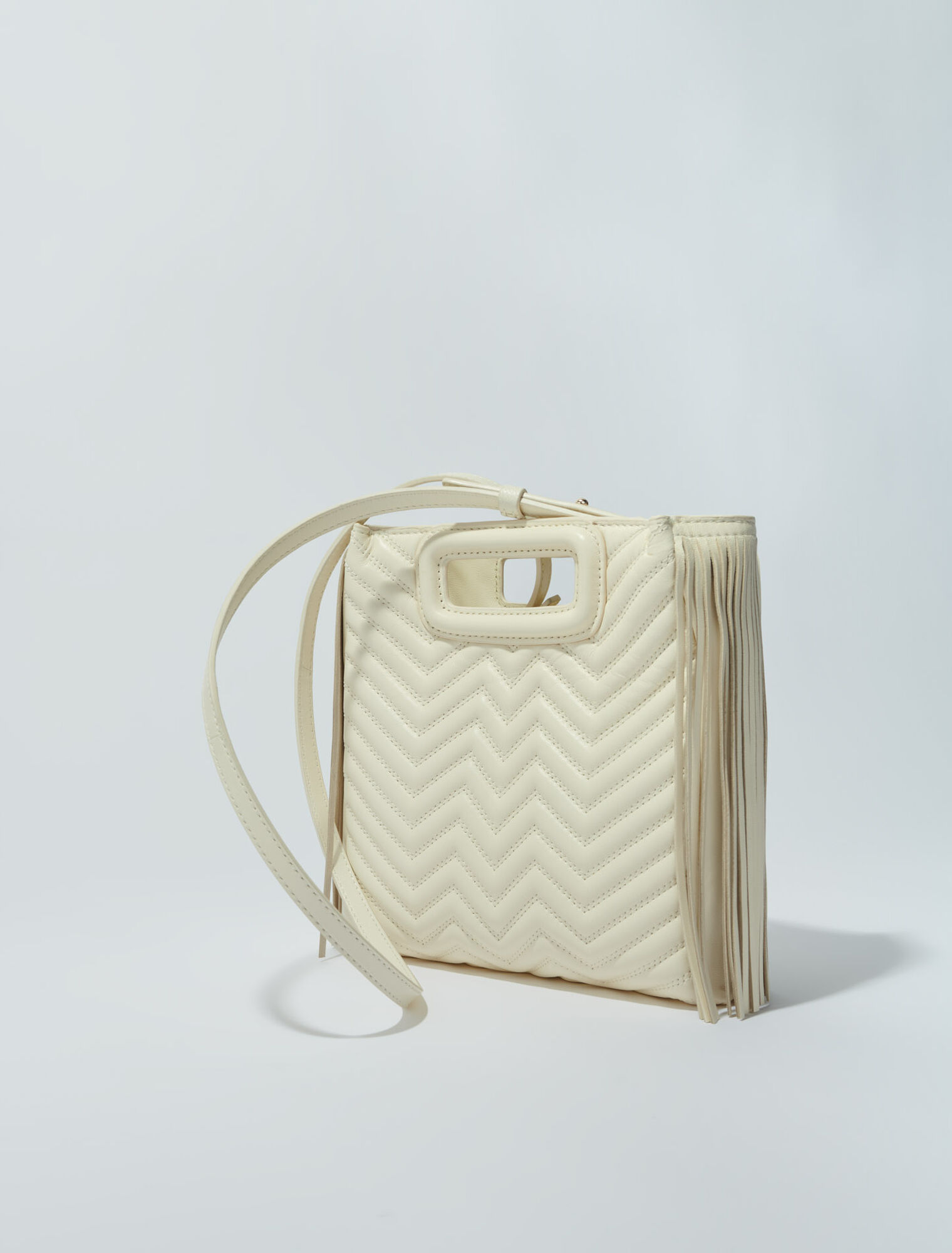 Quilted Fringe M Bag