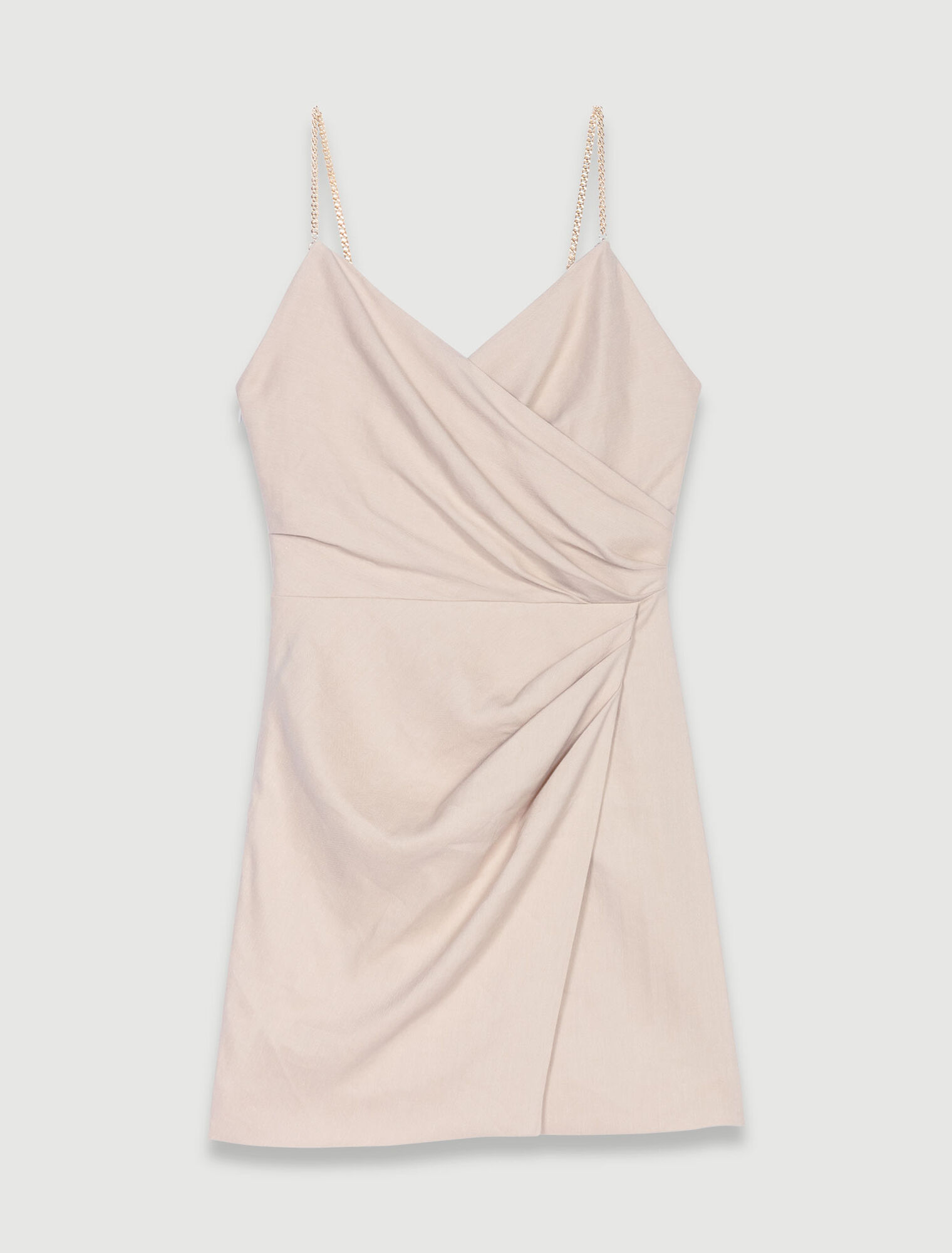 Short draped dress