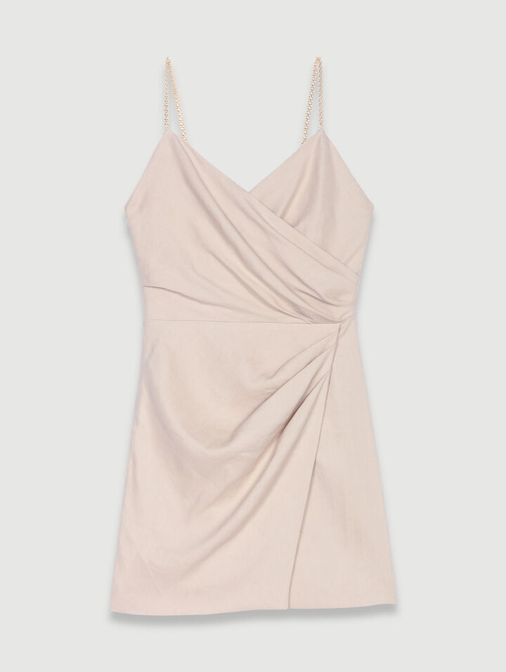 Short draped dress