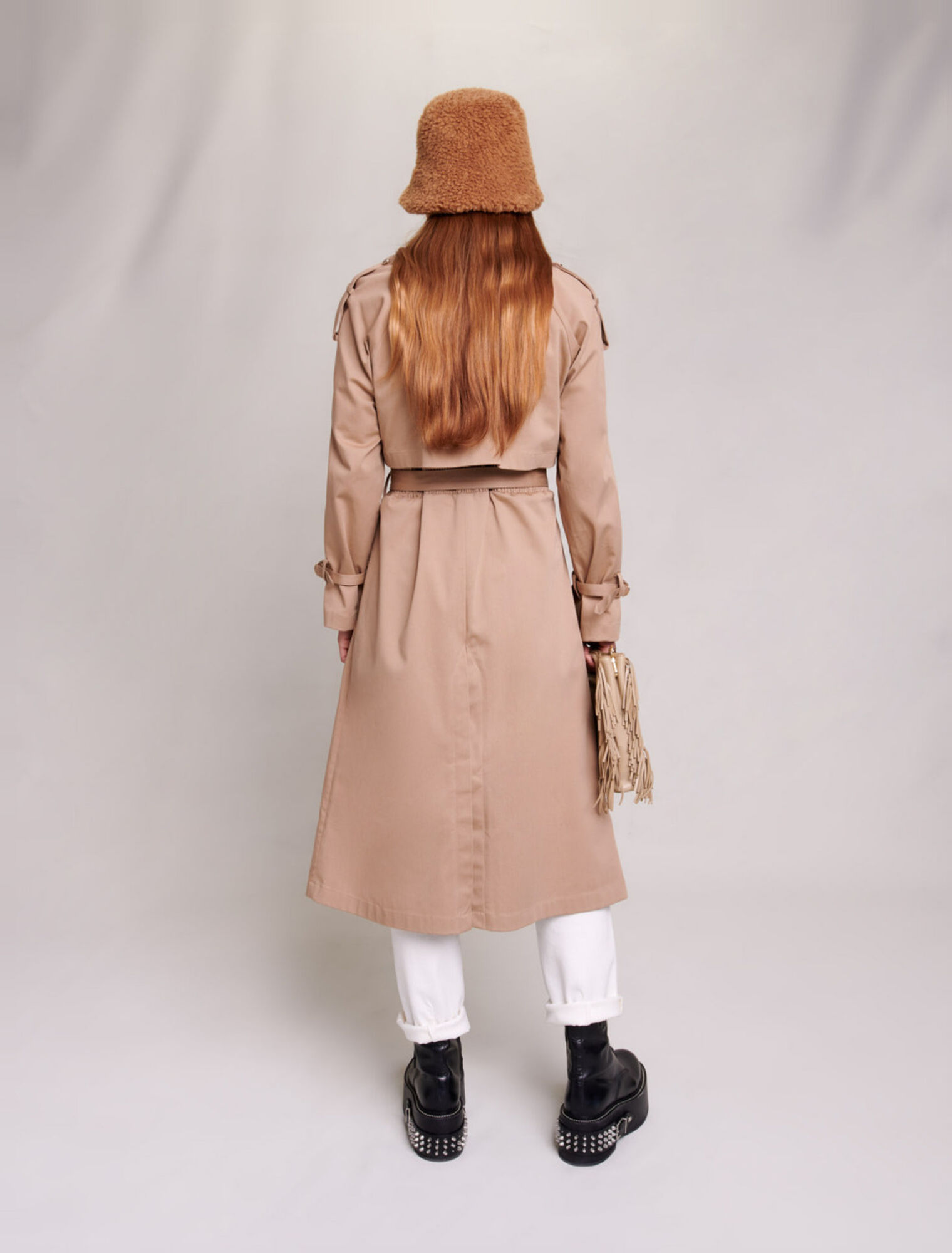 Oversized trench coat