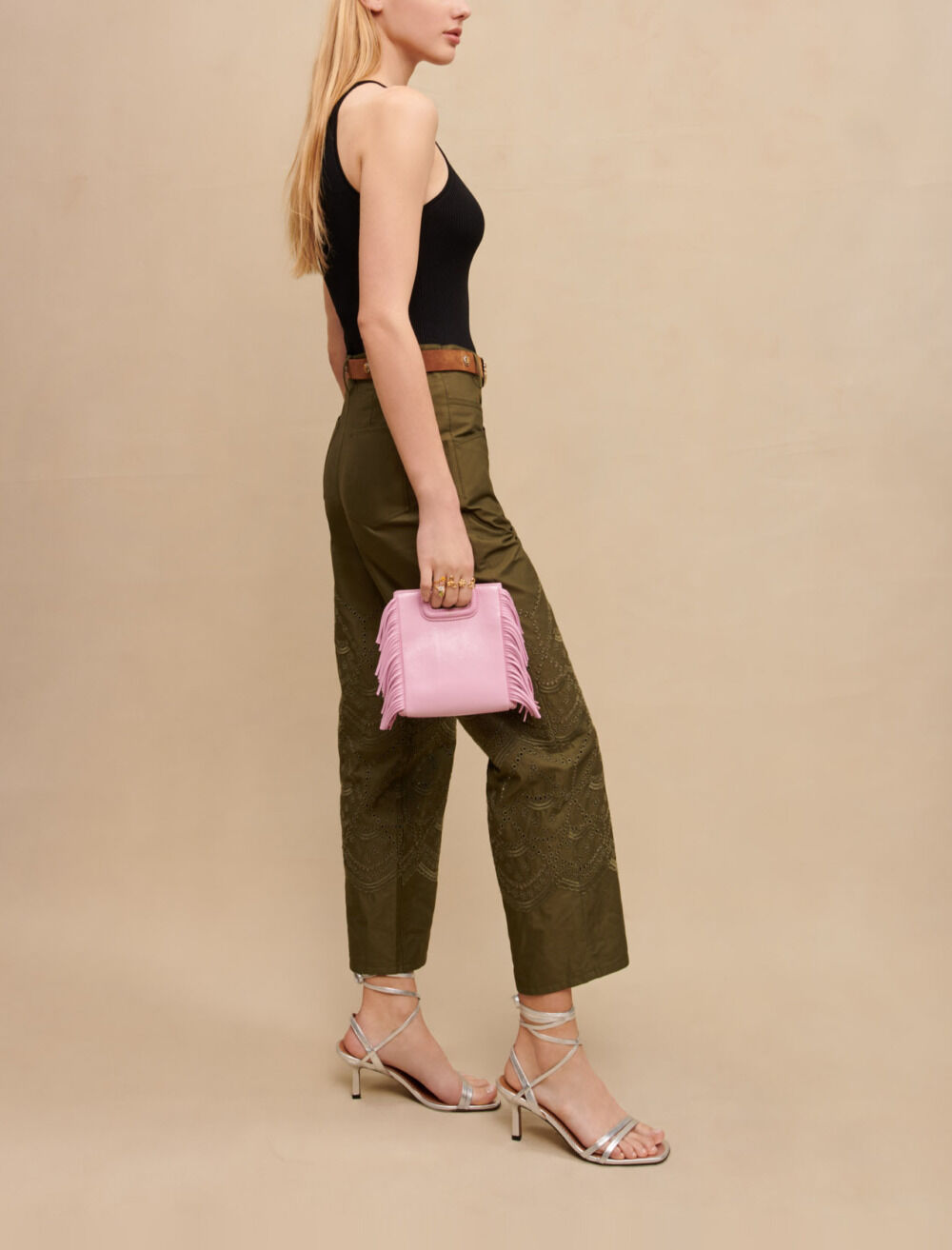 AMERI MEDI STRAIN CHECK DRESSブラックTLほぼ新品 MEDI STRAIN CHECK DRESS