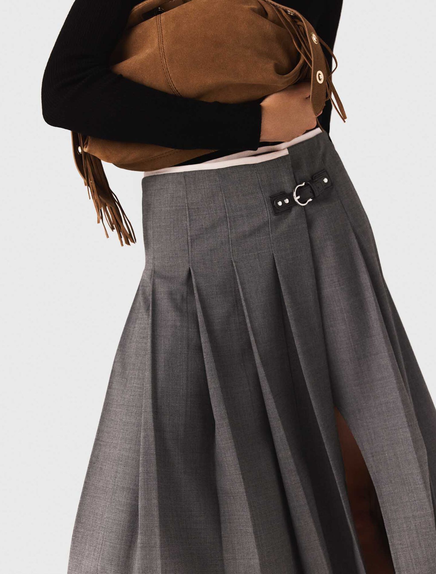 Long pleated skirt Long pleated skirt