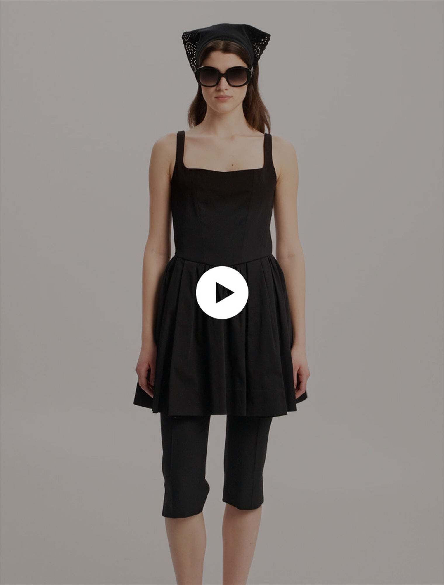 Mini cotton dress