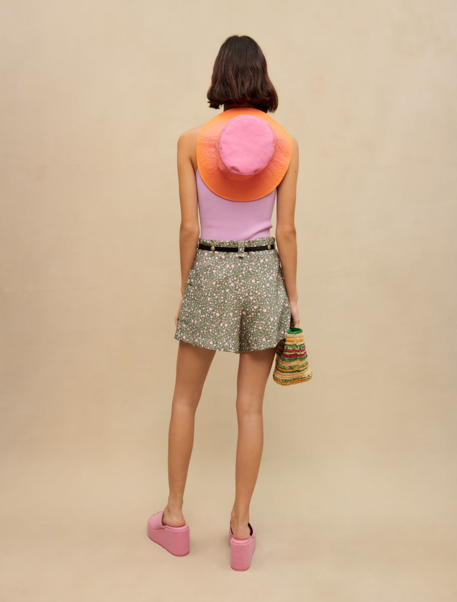 Tank top with embroidered logo