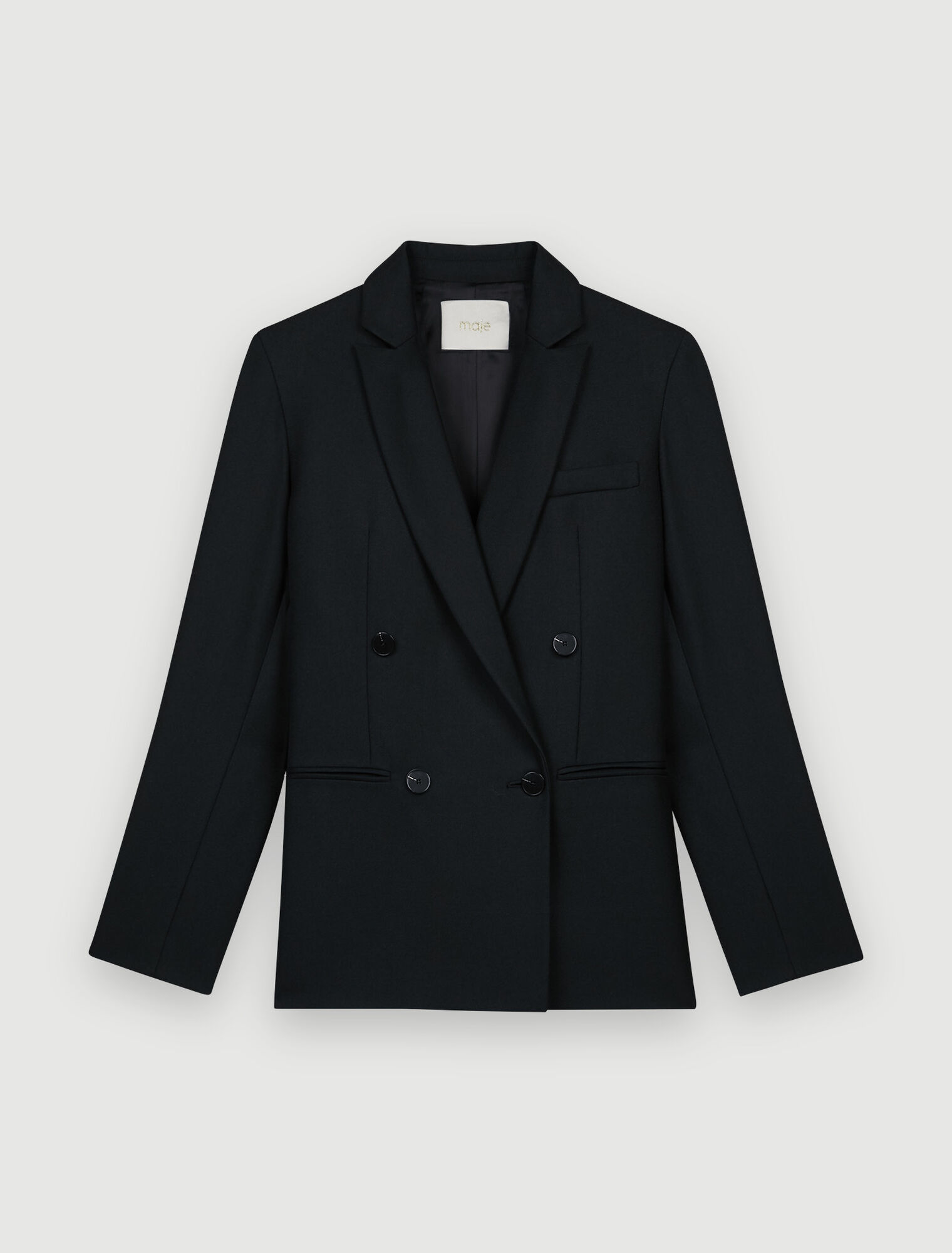 Black suit jacket