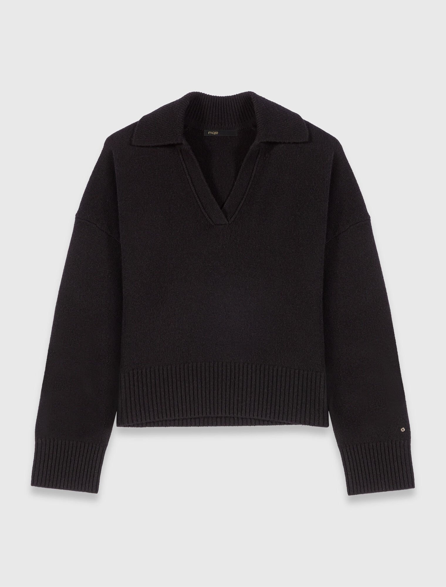 Wool-blend jumper