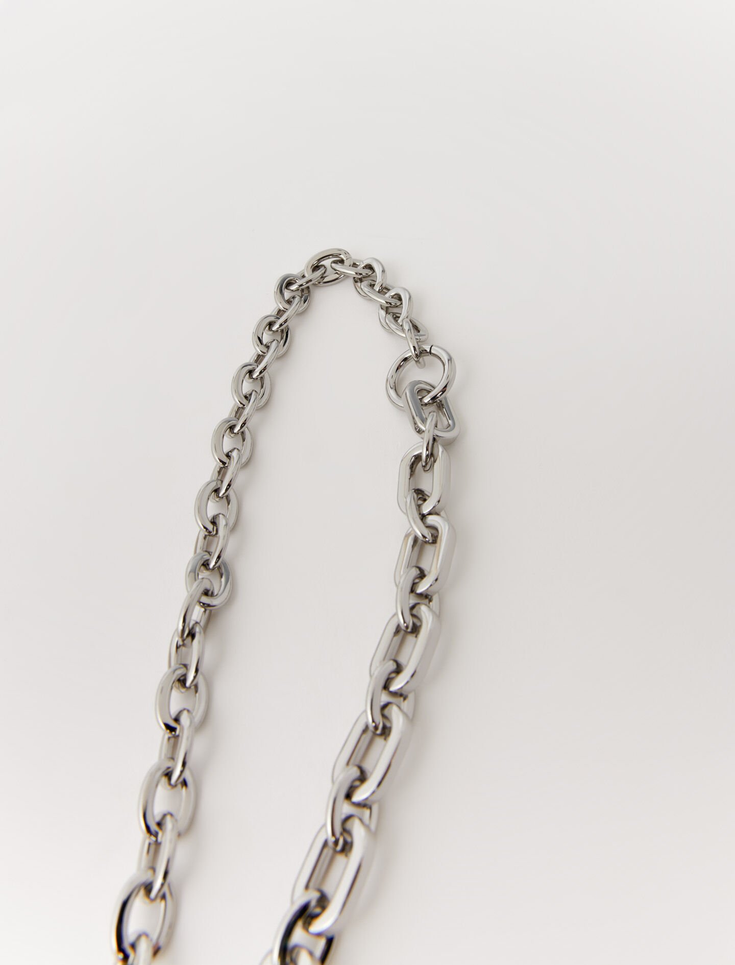 アクセサリー ma Chain shoulder strap Black / Gray For Women | Maje