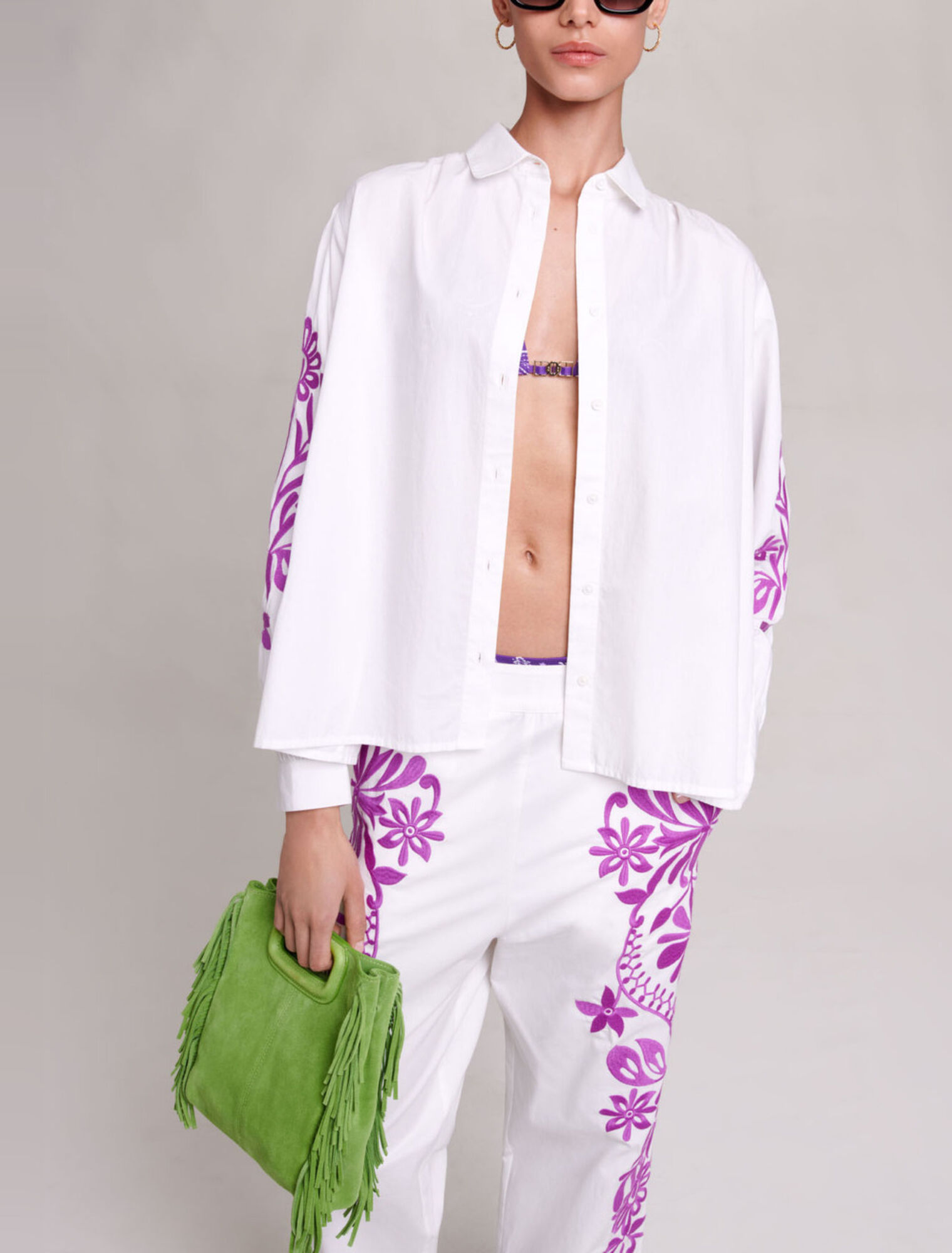 Embroidered shirt