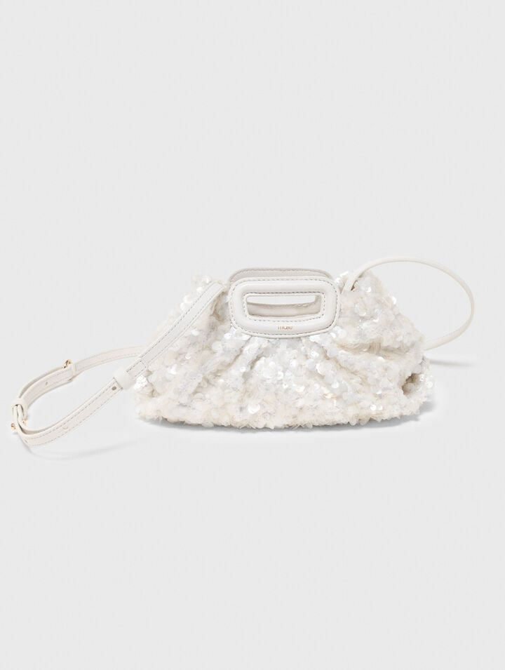 Sequin mini clutch