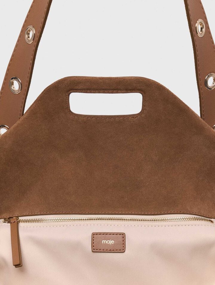 Suede Miss M XL bag