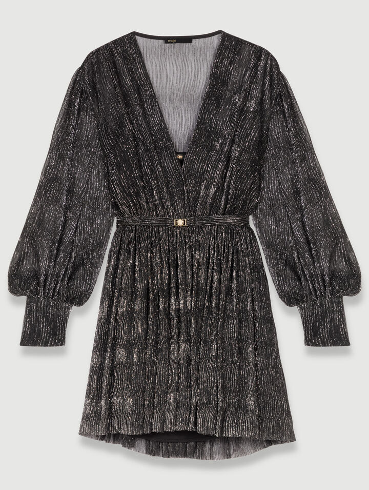 Short metallic dress