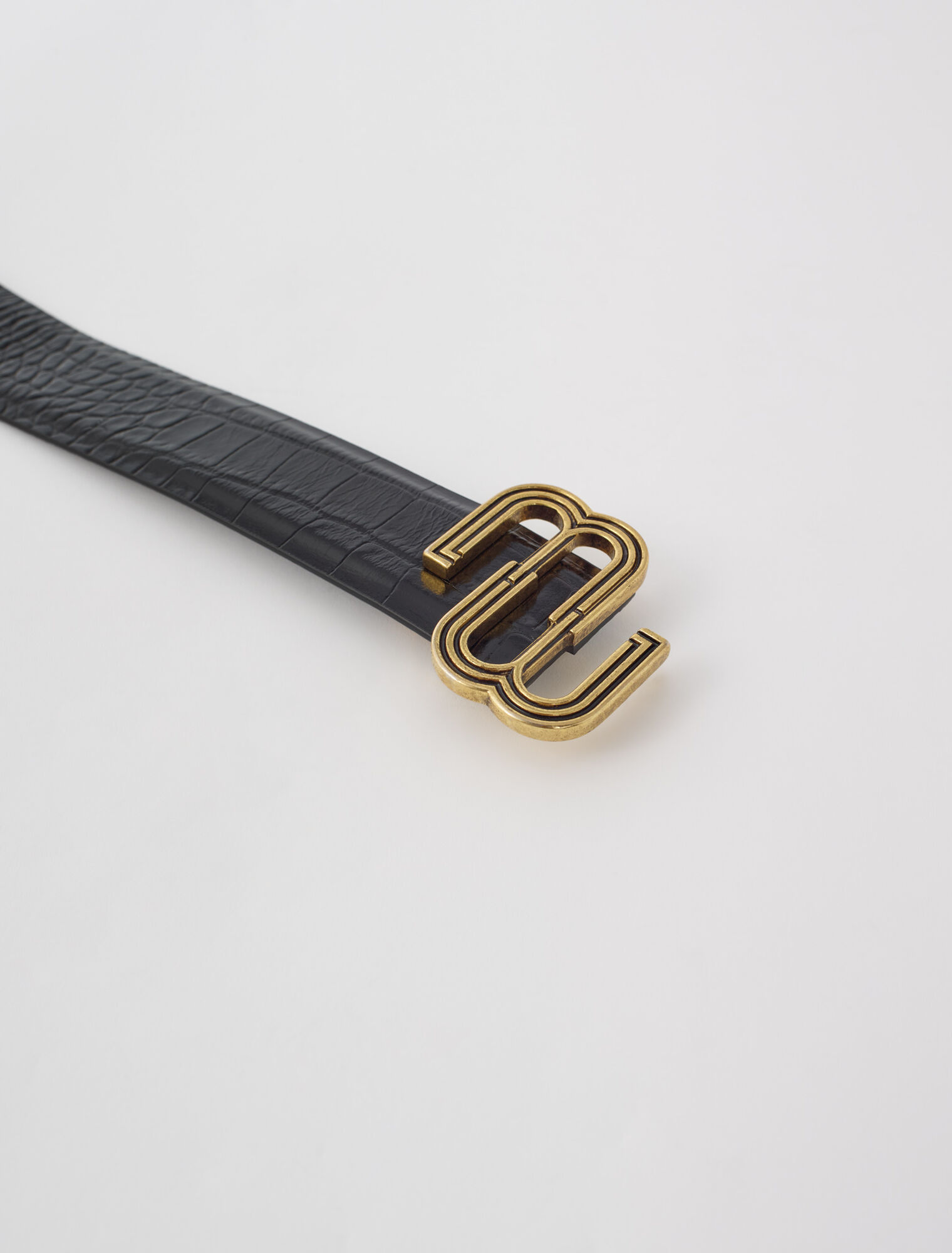 Leather belt