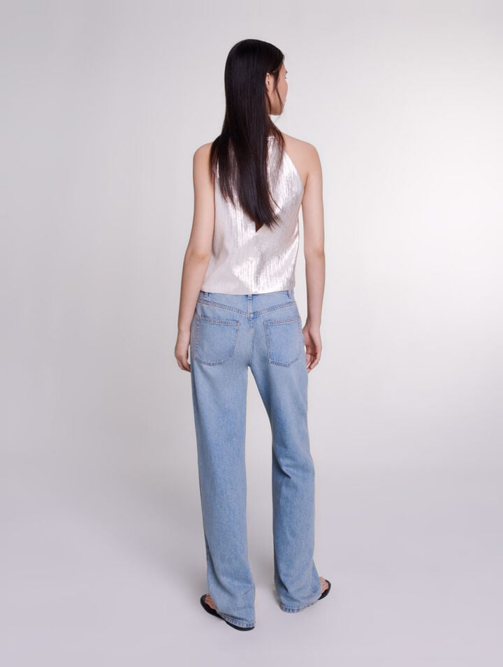 Wide-leg jeans