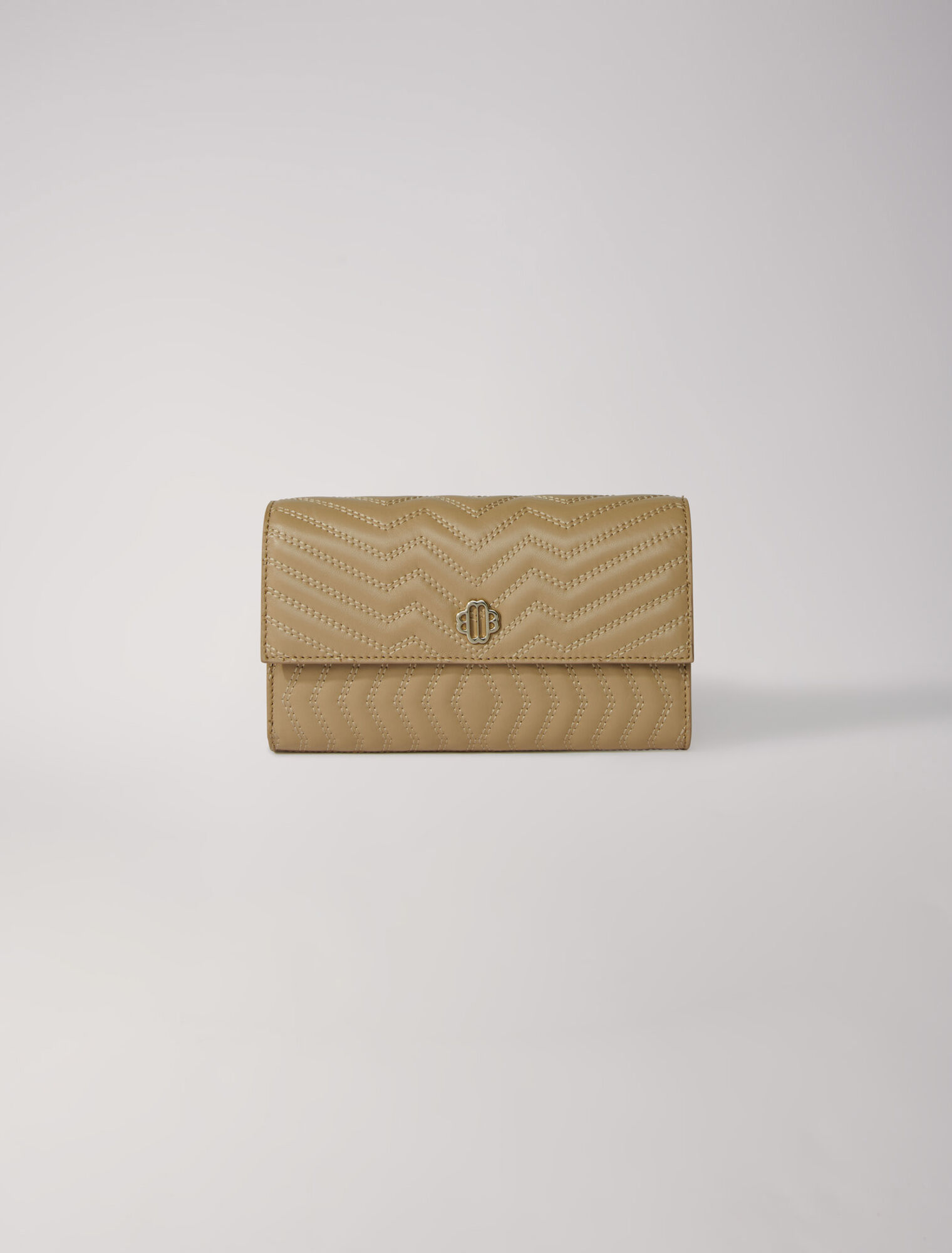 Leather wallet on chain