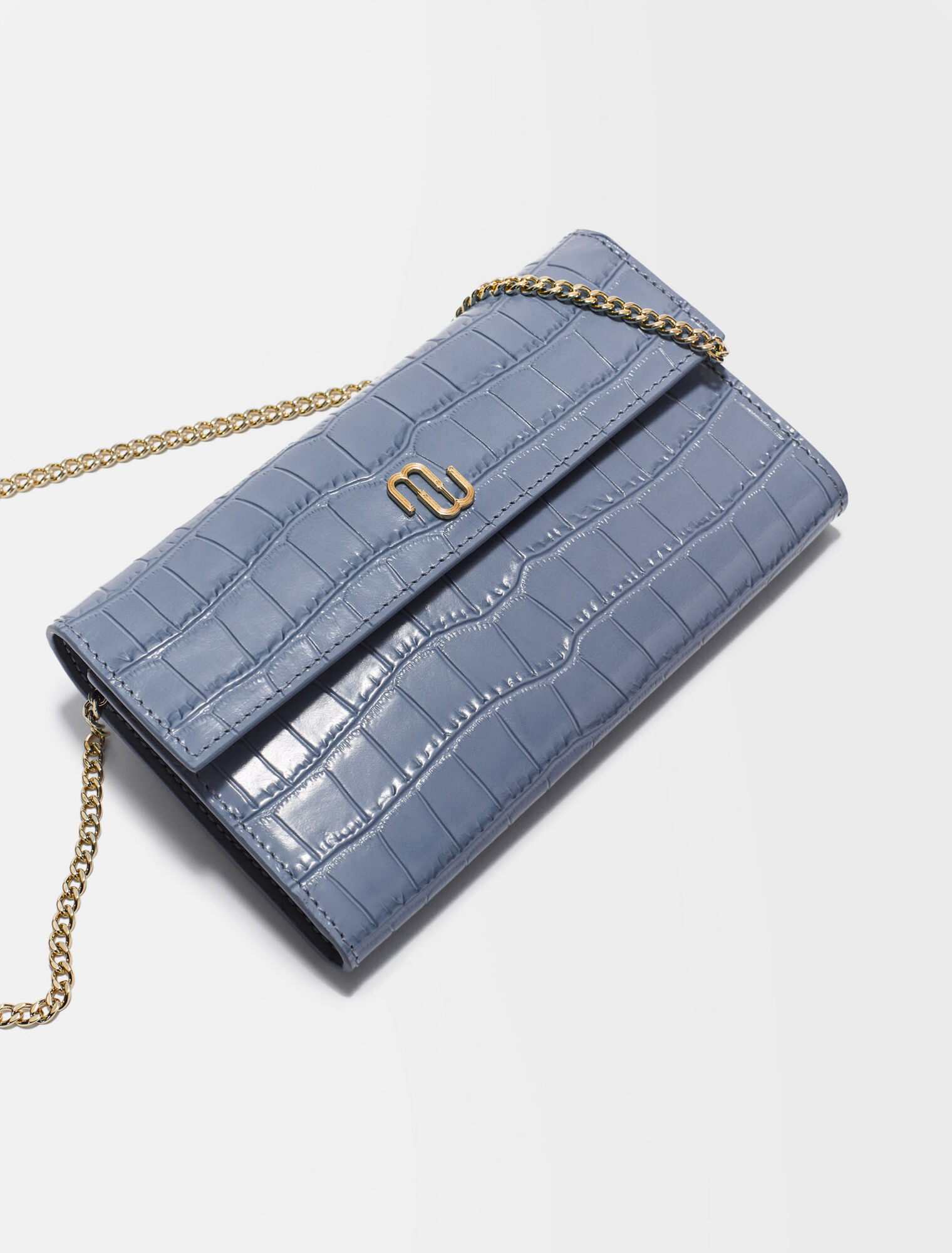 Croco wallet with chain