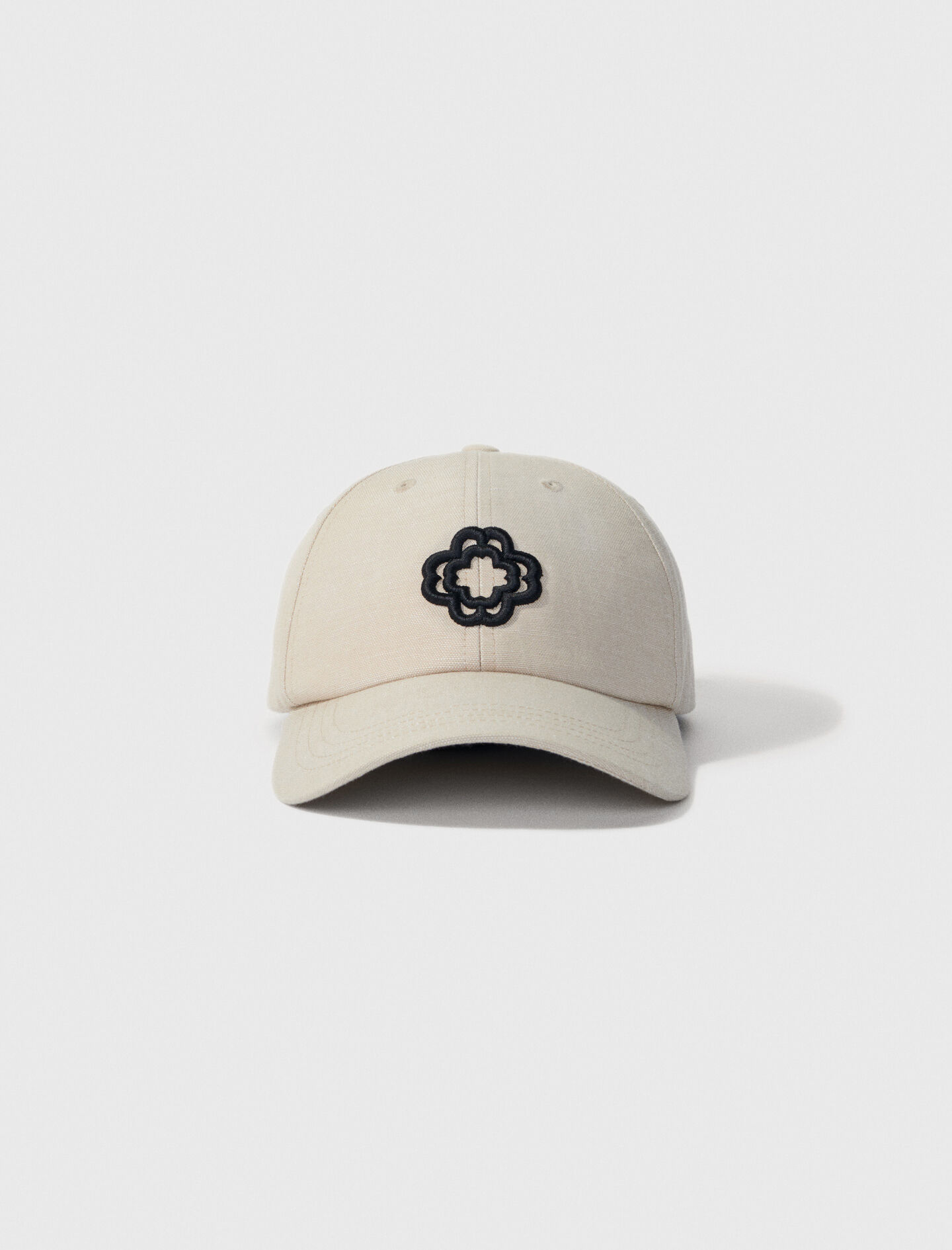 Linen and cotton cap