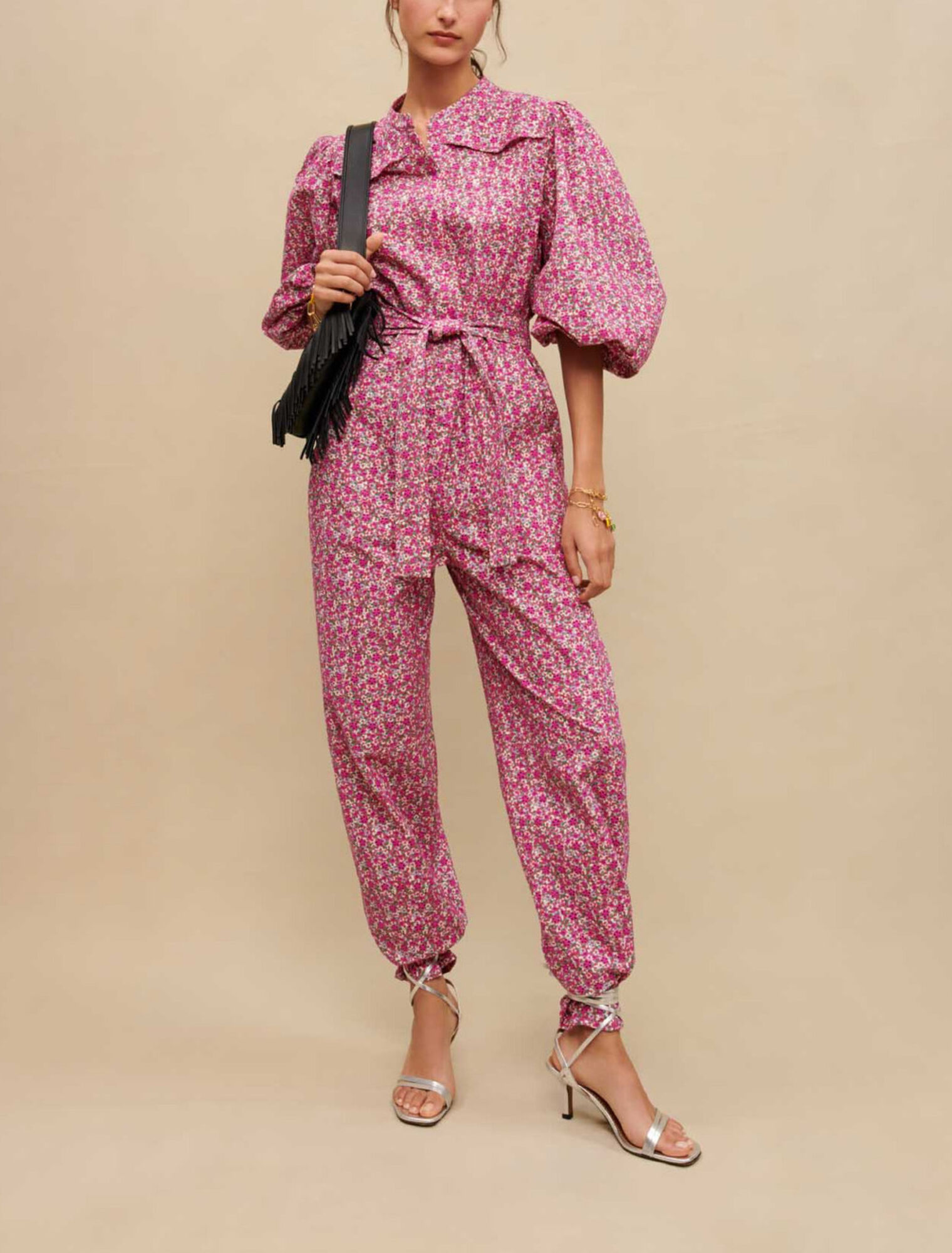 Floral printed jumpsuit