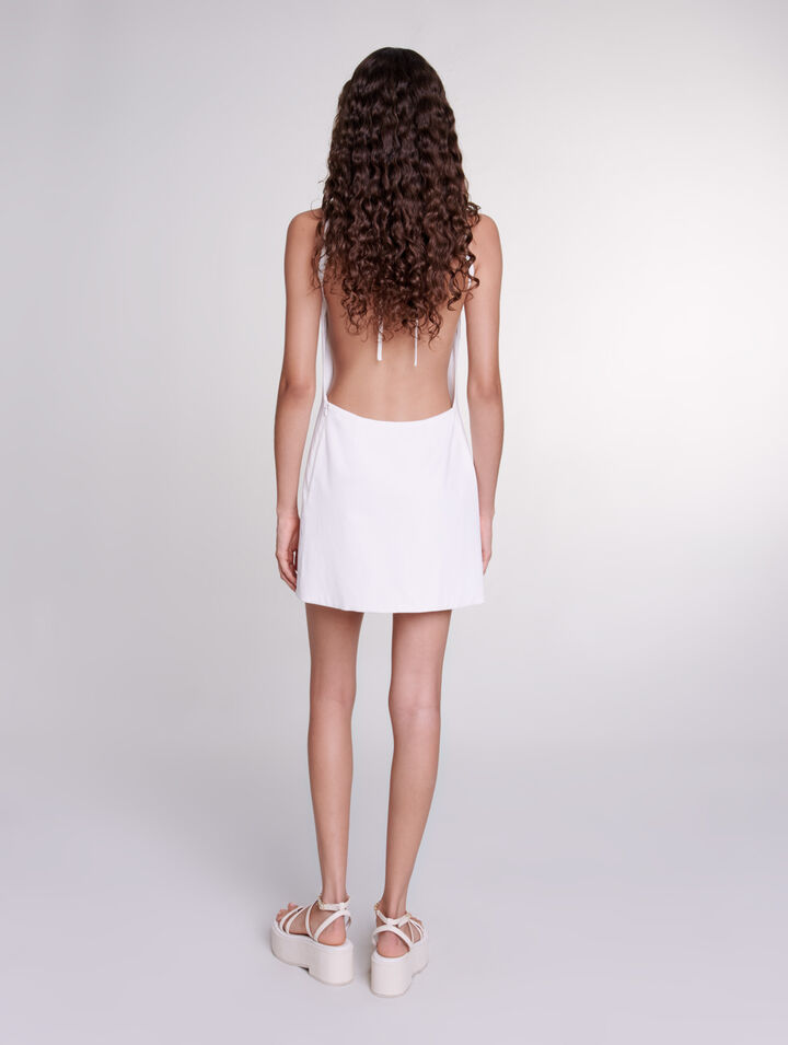 Backless dress