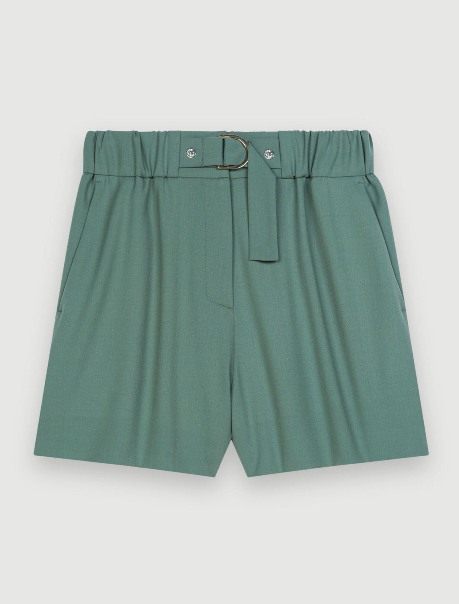 Elasticated tailored shorts