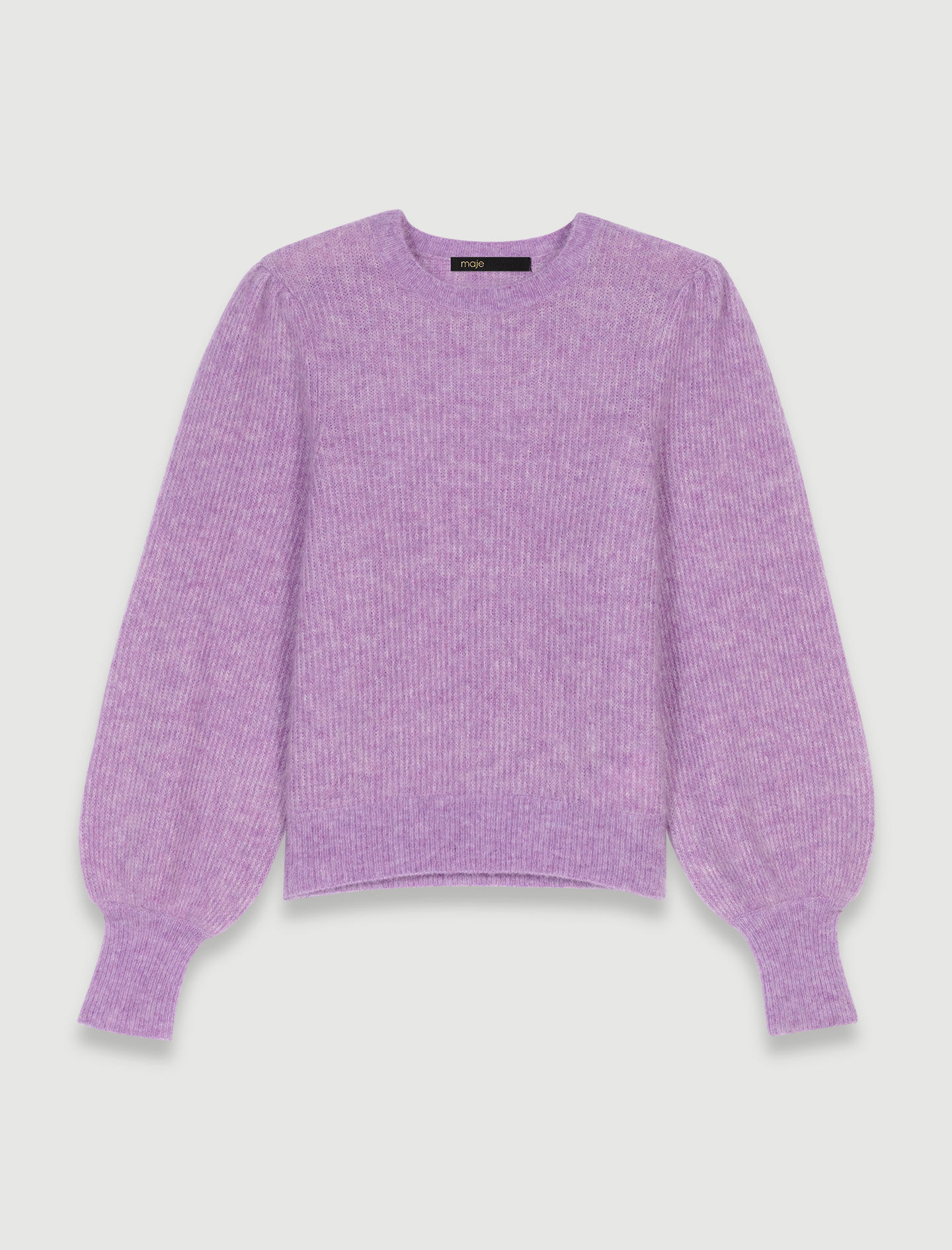 Knit jumper Purple For Women | Maje